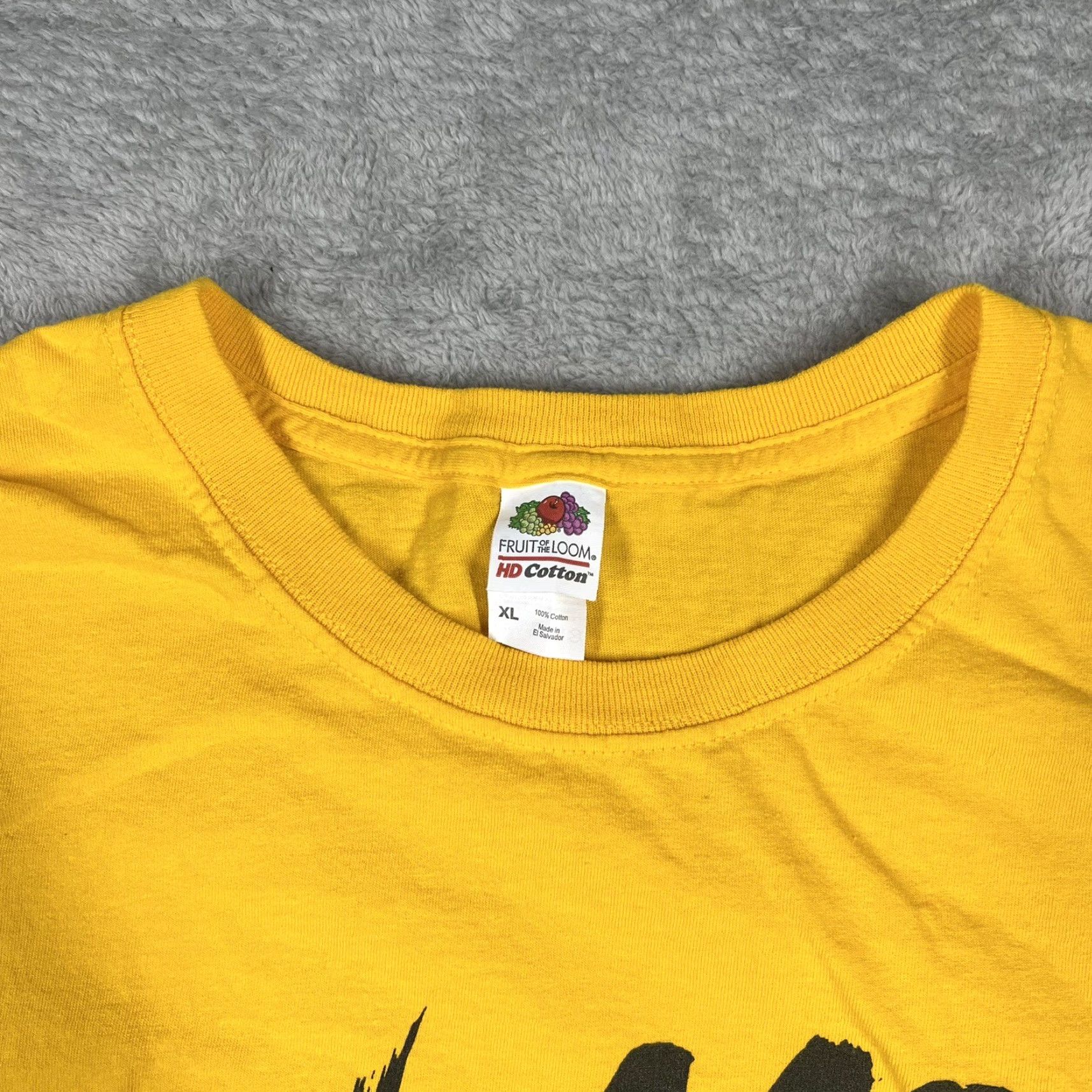 Fruit Of The Loom Golden State Warriors T-Shirt XL Men Yellow 2022 Conference Finals Gold Blooded Warriors Logo Size US XL / EU 56 / 4 - 6 Thumbnail