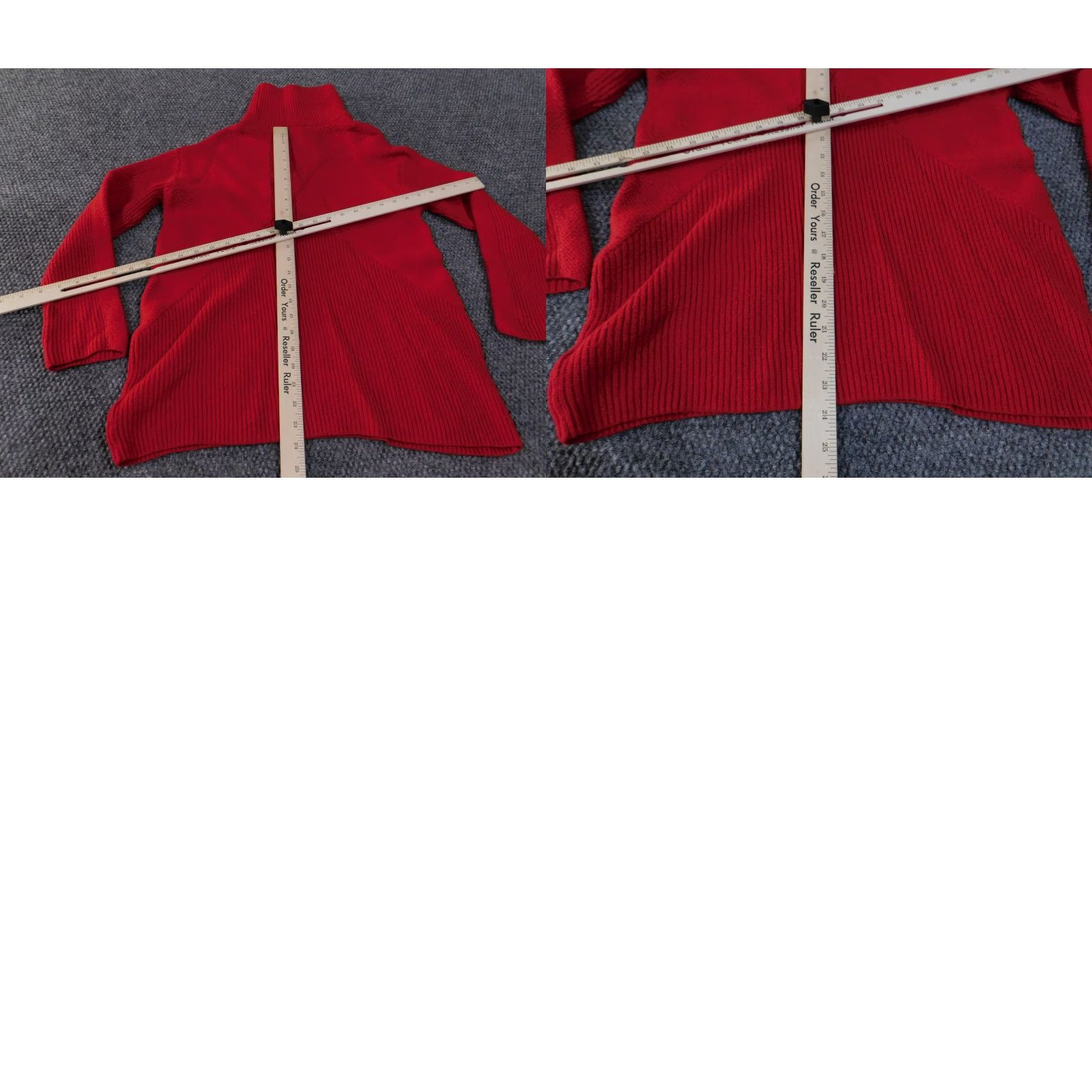 Talbots Talbots Sweater Womens Small Red Pullover Turtleneck Knit Ribbed Chunky Knit Pullover Long Sleeve Winter Casual Regular Size S Men? Women? Size S / US 4 / IT 40 - 9 Thumbnail