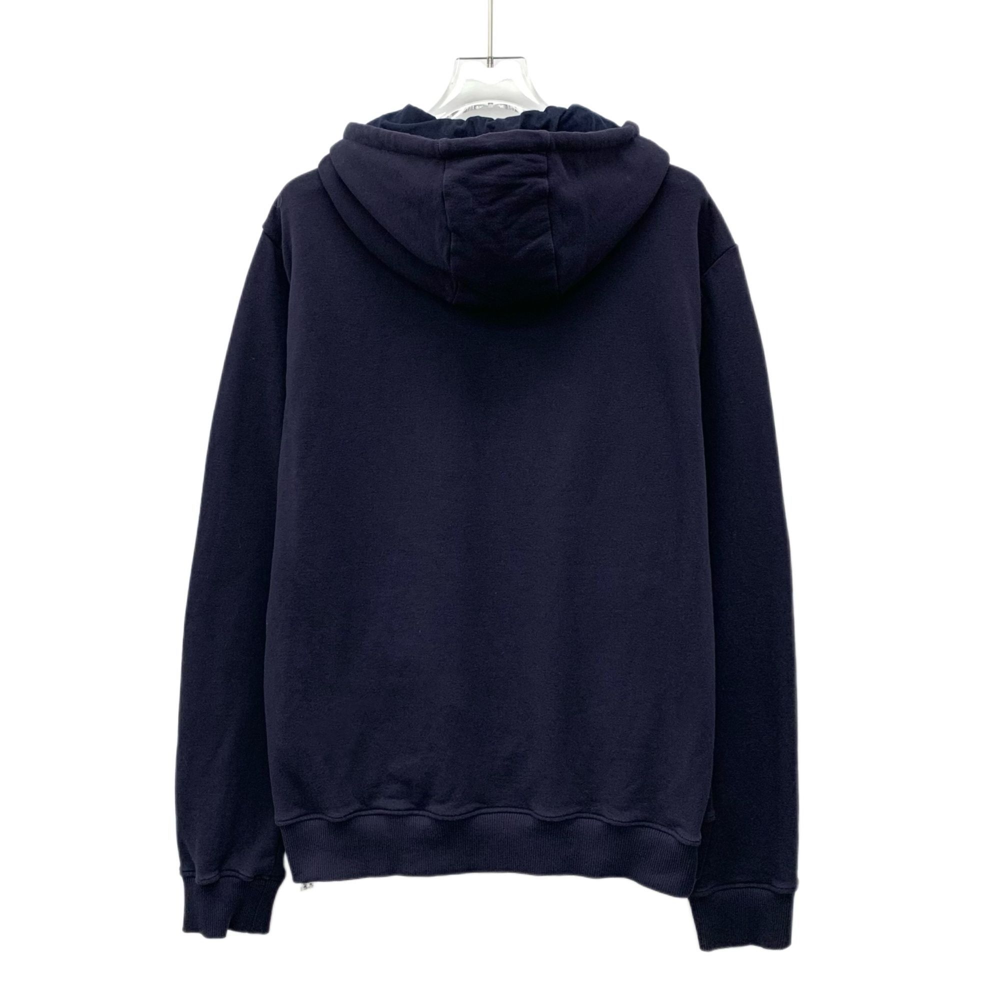 Fendi Fendi Roma Deep Blue Cotton Hooded Sweatshirt With Drawstrin Size US M / EU 48-50 / 2 - 7 Thumbnail