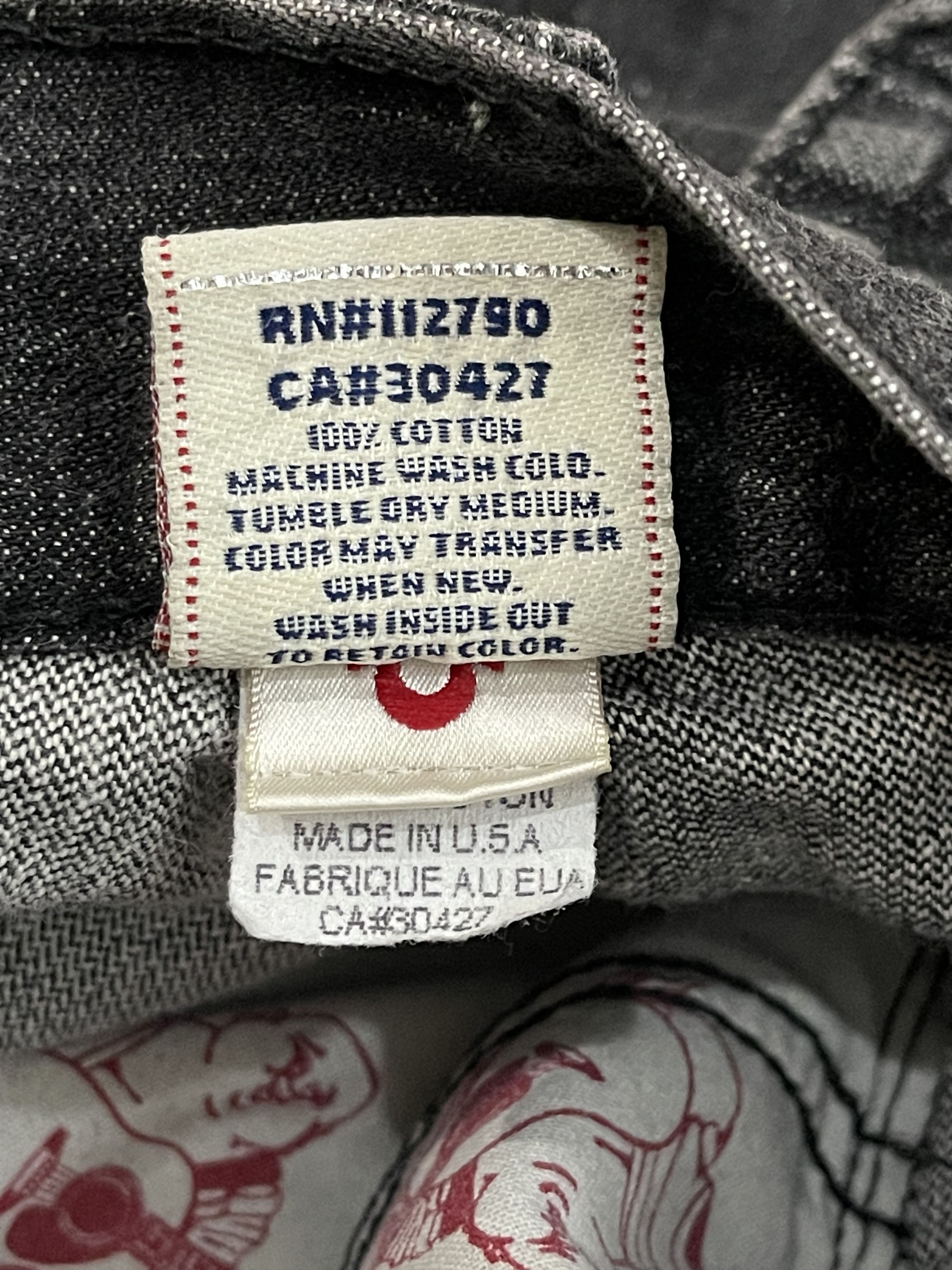True Religion × Vintage Rare Distressed True Religion Flare Jeans Size 30 RICKY Size US 30 / EU 46 - 8 Thumbnail