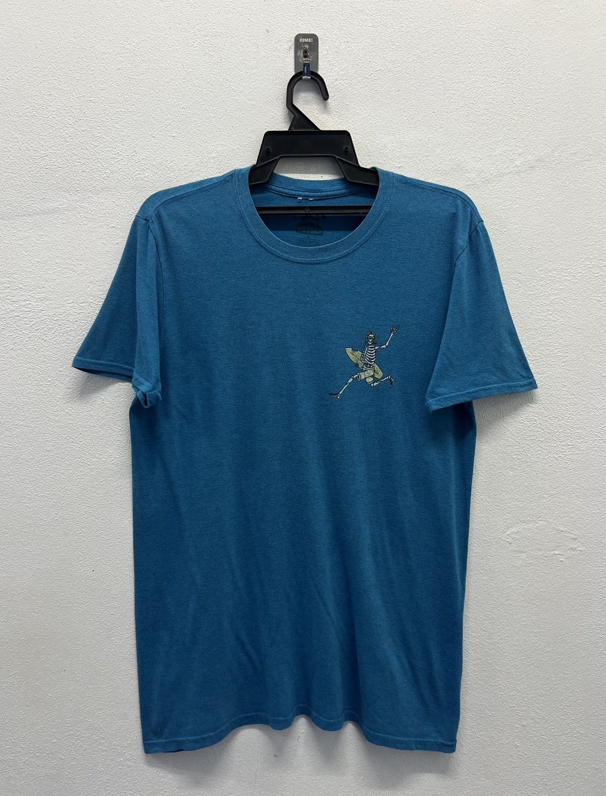 Vintage VINTAGE CALL YOUR MOTHER GOOD VIBES SKELETON SURFER SHIRT Size US M / EU 48-50 / 2 - 2 Thumbnail
