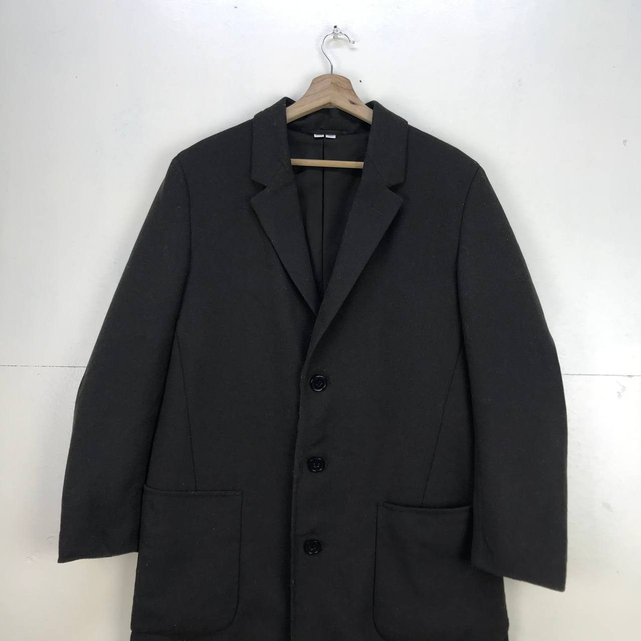Lemaire × Uniqlo Uniqlo X Lemaire Wool Long Coat Overcoat Size US S / EU 44-46 / 1 - 5 Thumbnail