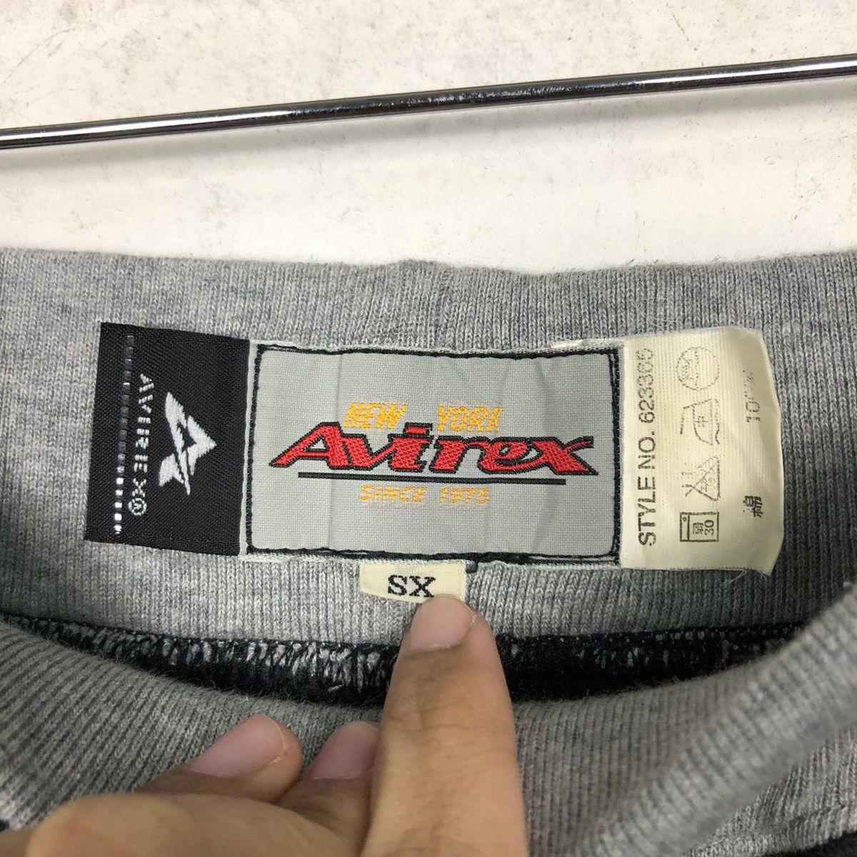 Avirex 📌Vintage Jogger Pants Avirex Usa Big Logo XS Size Size US 26 / EU 42 - 16 Thumbnail