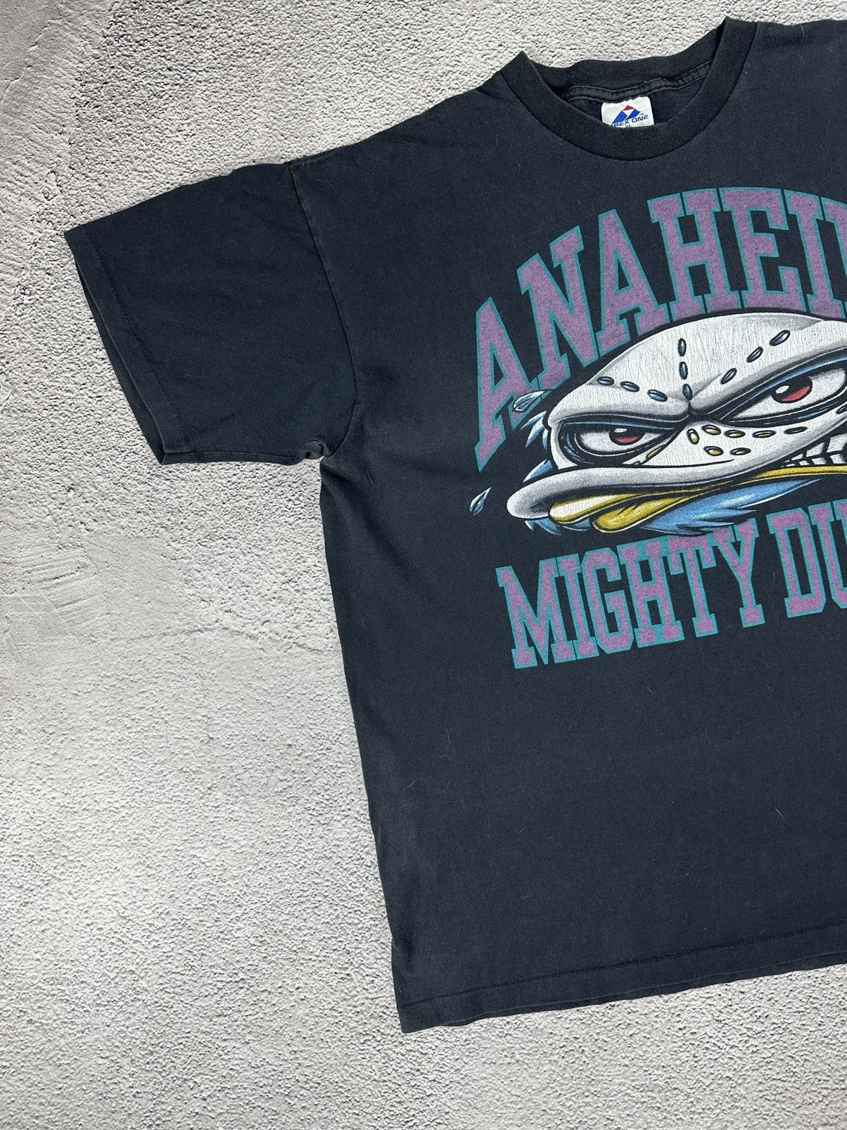 Apex One Vintage 1993 Anaheim Mighty Ducks T-Shirt Apex One NHL USA Size US XL / EU 56 / 4 - 5 Thumbnail