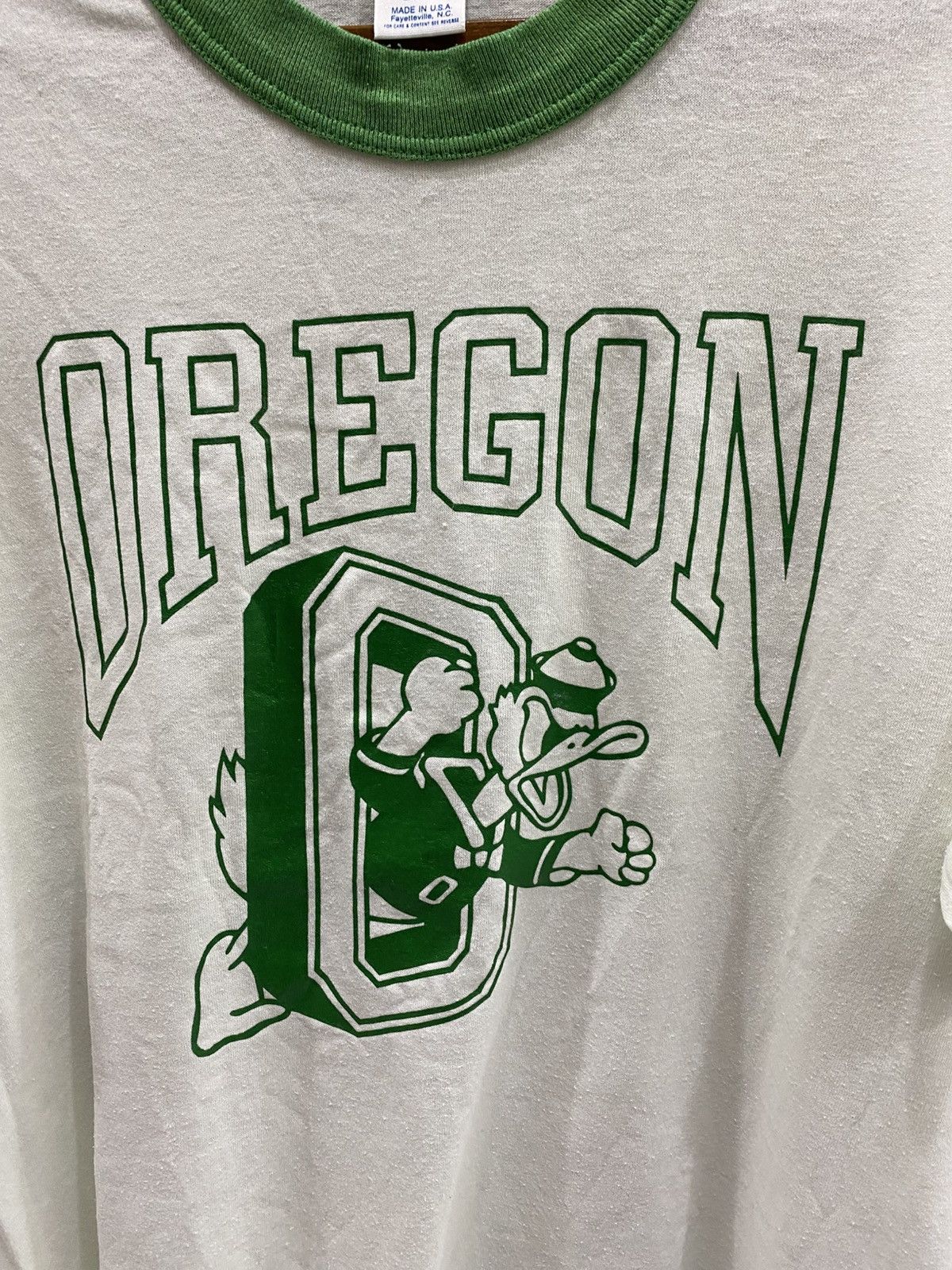 Vintage VINTAGE OREGON RINGER TSHIRT Size US L / EU 52-54 / 3 - 2 Thumbnail