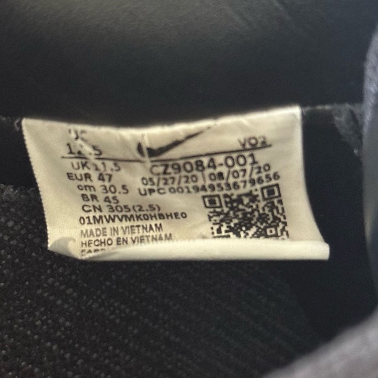 Nike × Stussy AF1 Low "Black" Sneakers M US 12.5 Limited Edition Collab Size US 12.5 / EU 45-46 - 14 Thumbnail
