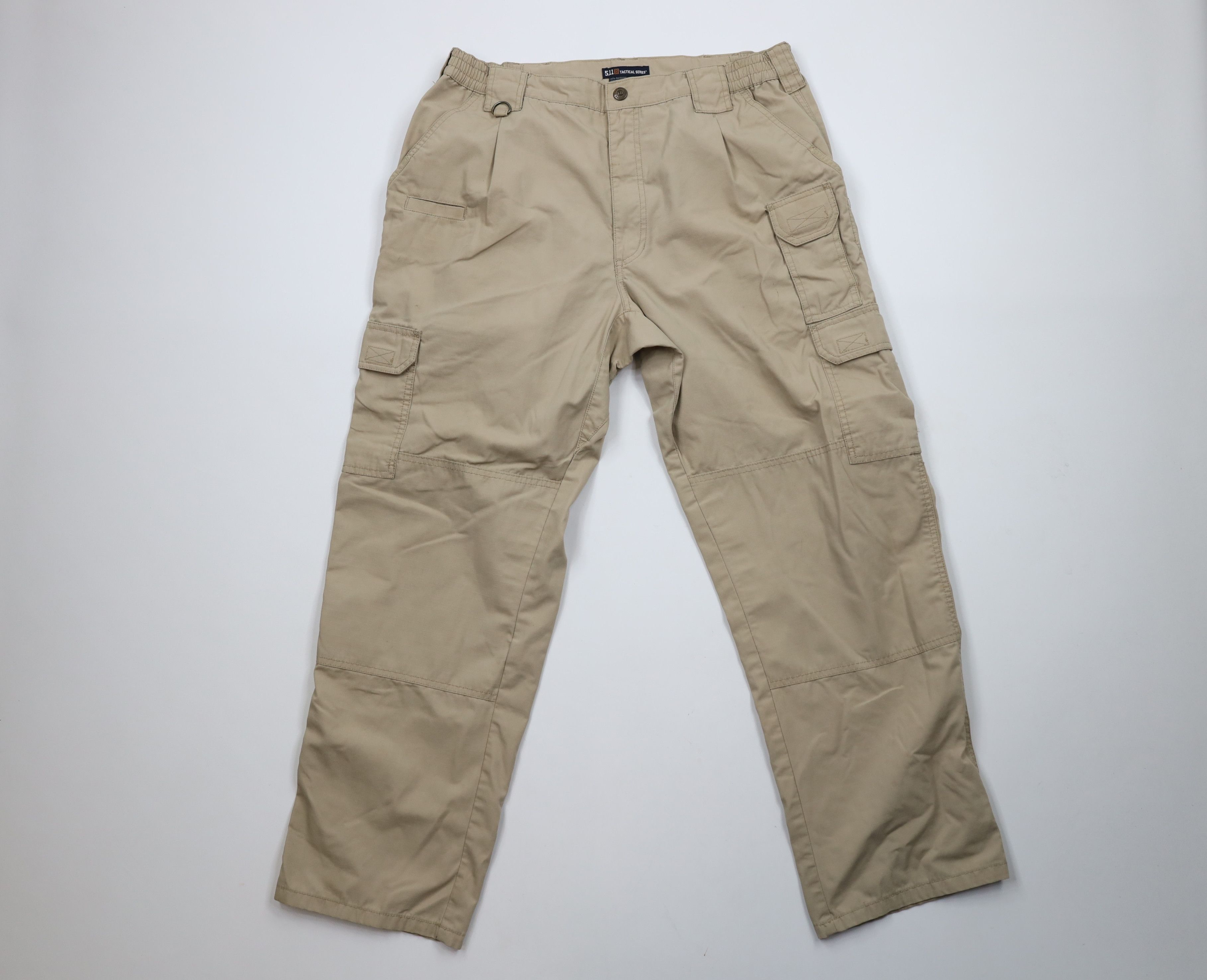 Vintage 5.11 Tactical Series Ripstop Double Knee Cargo Pants Beige Size US 36 / EU 52 - 1 Thumbnail