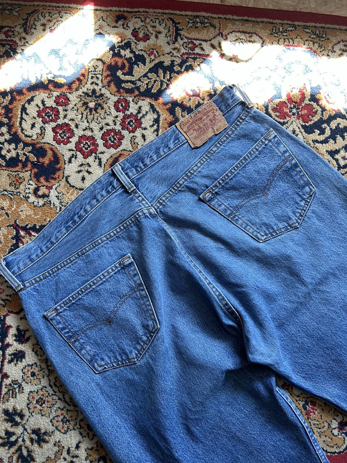 Levi's Vintage Clothing Vintage Levi’s 501 made in usa denim jeans pants Size US 40 / EU 56 - 13 Thumbnail
