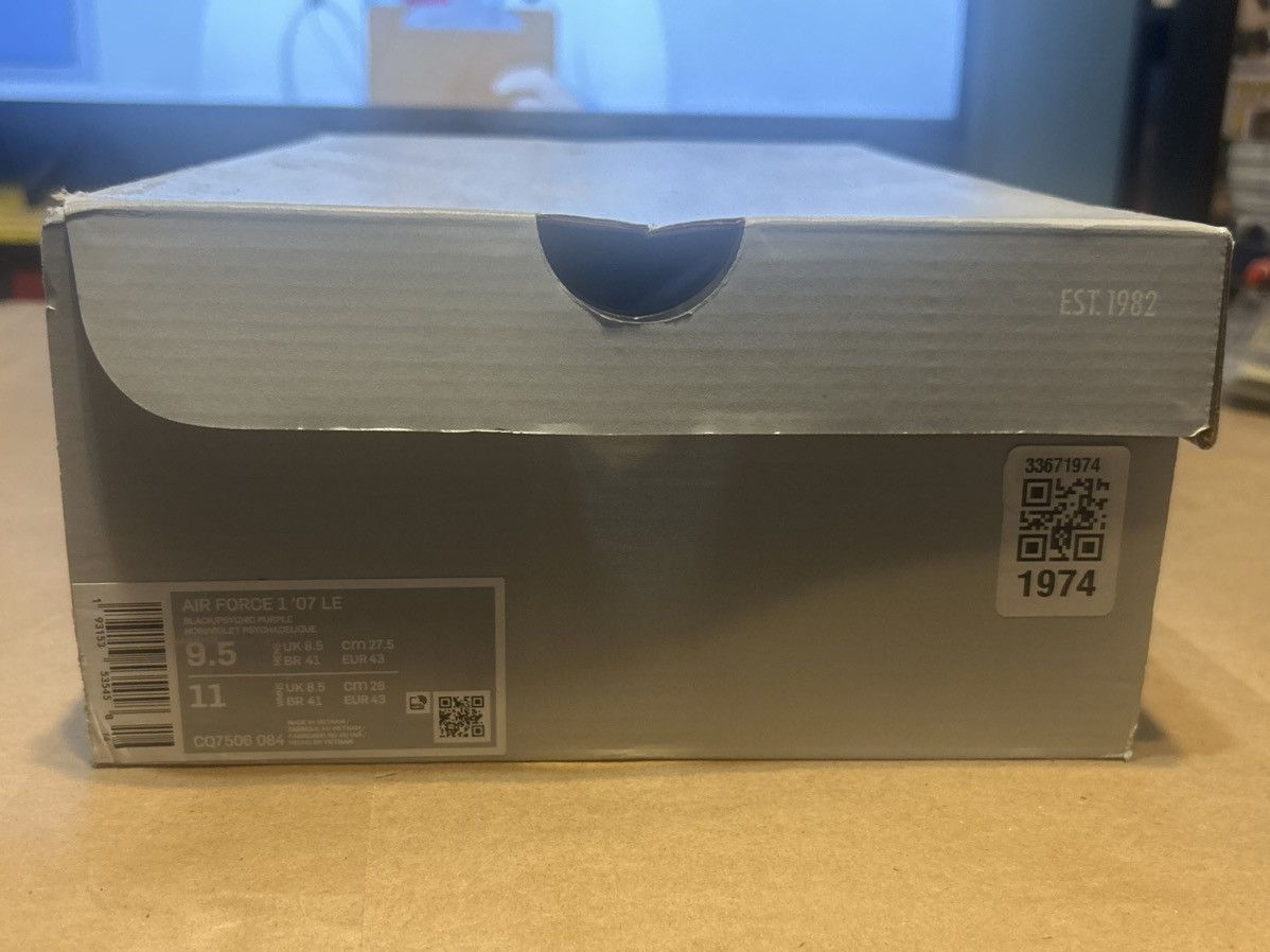 Nike Nike Air force 1 Low ‘Shibuya Black’ Size US 9.5 / EU 42-43 - 9 Thumbnail