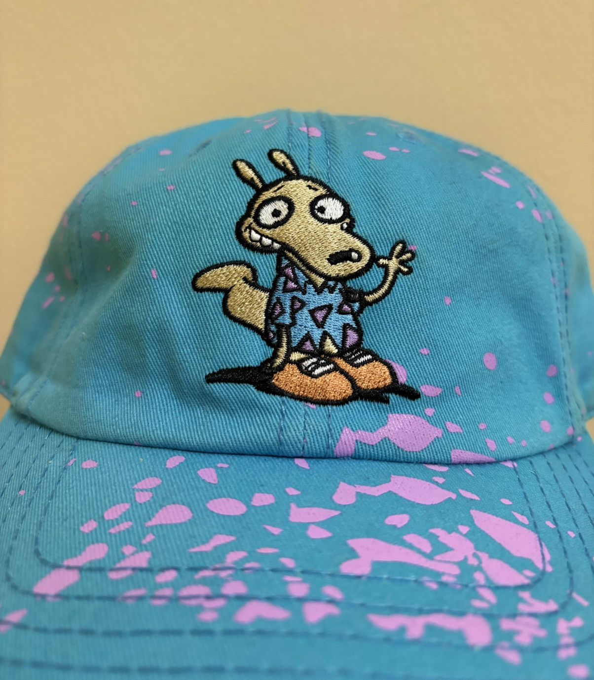 Nickelodeon Vintage Rocko’s Modern Life Nickelodeon Cartoon Hats Cap Size ONE SIZE - 7 Thumbnail