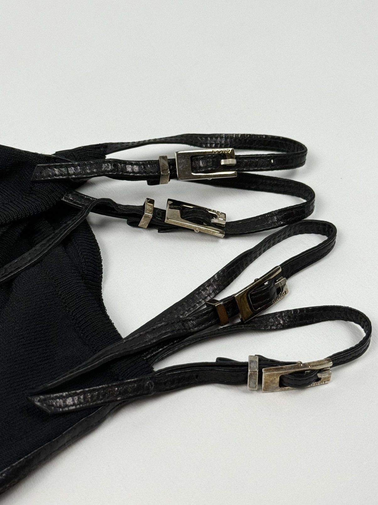 Gucci Gucci - Tom Ford - SS/98 - G - Logo Buckle - Tank Top Size M / US 6-8 / IT 42-44 - 14 Thumbnail