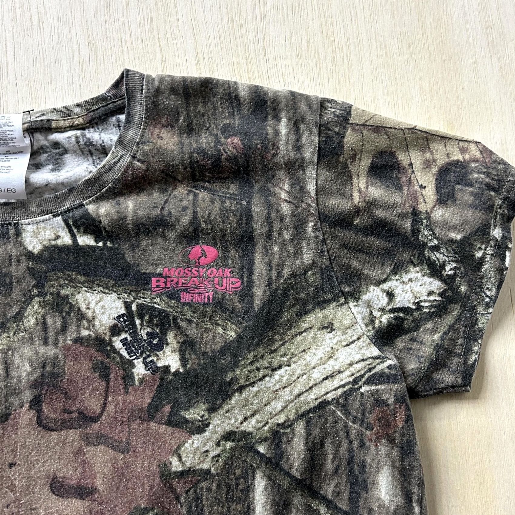 Vintage Y2K Mossy Oak Break-Up Infinity Shirt Womens XL Brown Camo Hunting Tee Outdoor Shirt Size XL / US 12-14 / IT 48-50 - 2 Thumbnail