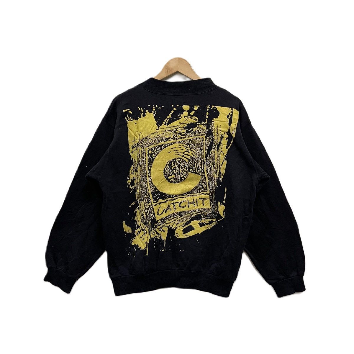 Vintage Vintage 80s CATCHIT surf sweatshirt pullover Size US L / EU 52-54 / 3 - 1 Thumbnail