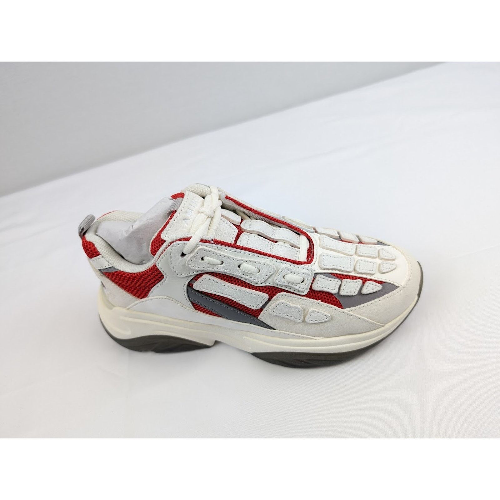 Amiri o1rshd1 Bone Runners in Red/White Size US 12 / EU 45 - 5 Thumbnail