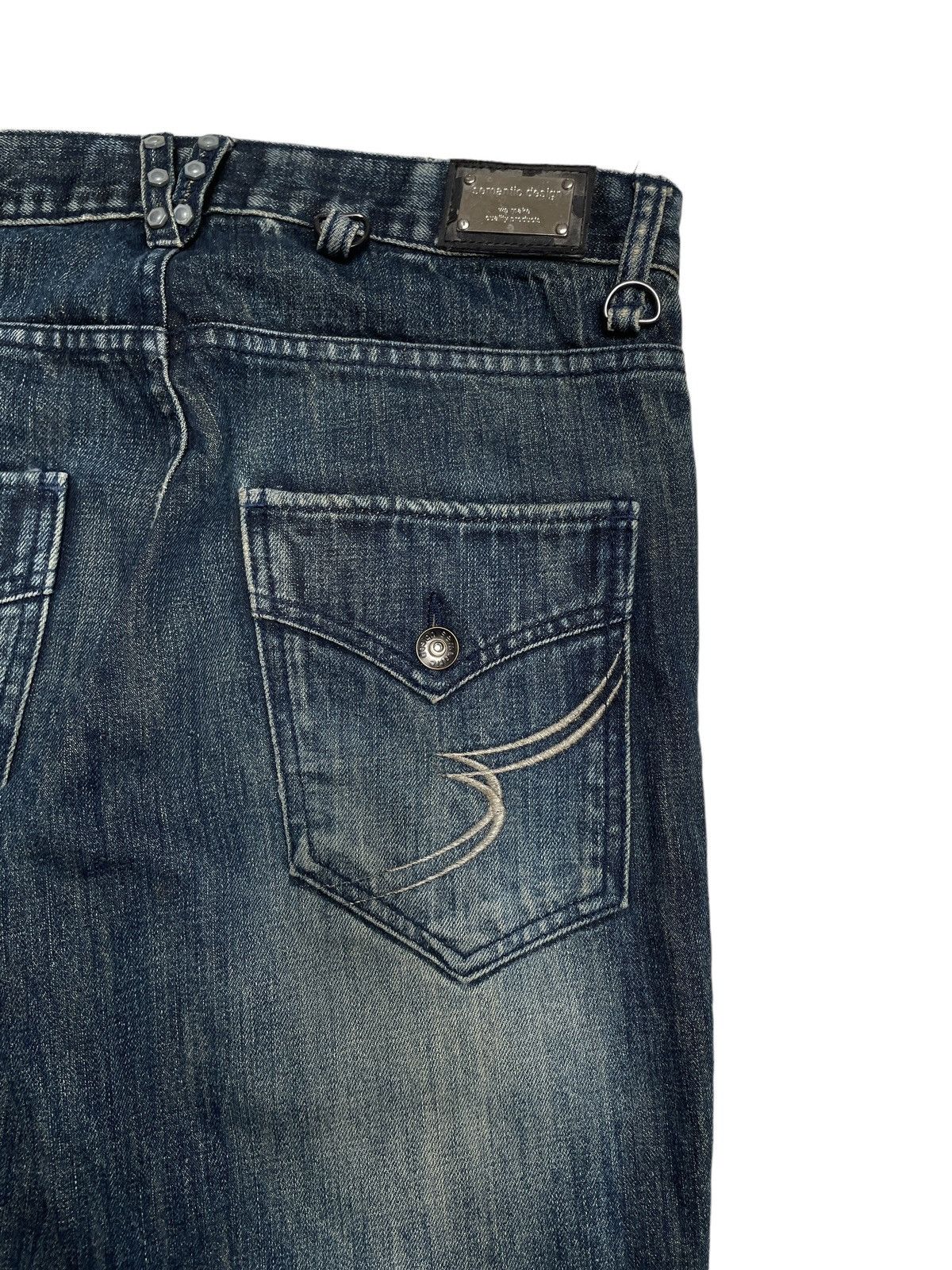 semanticdesign Vintage Brand Semantic Design Bootcut Flared Jeans 2000s Size US 31 - 6 Thumbnail