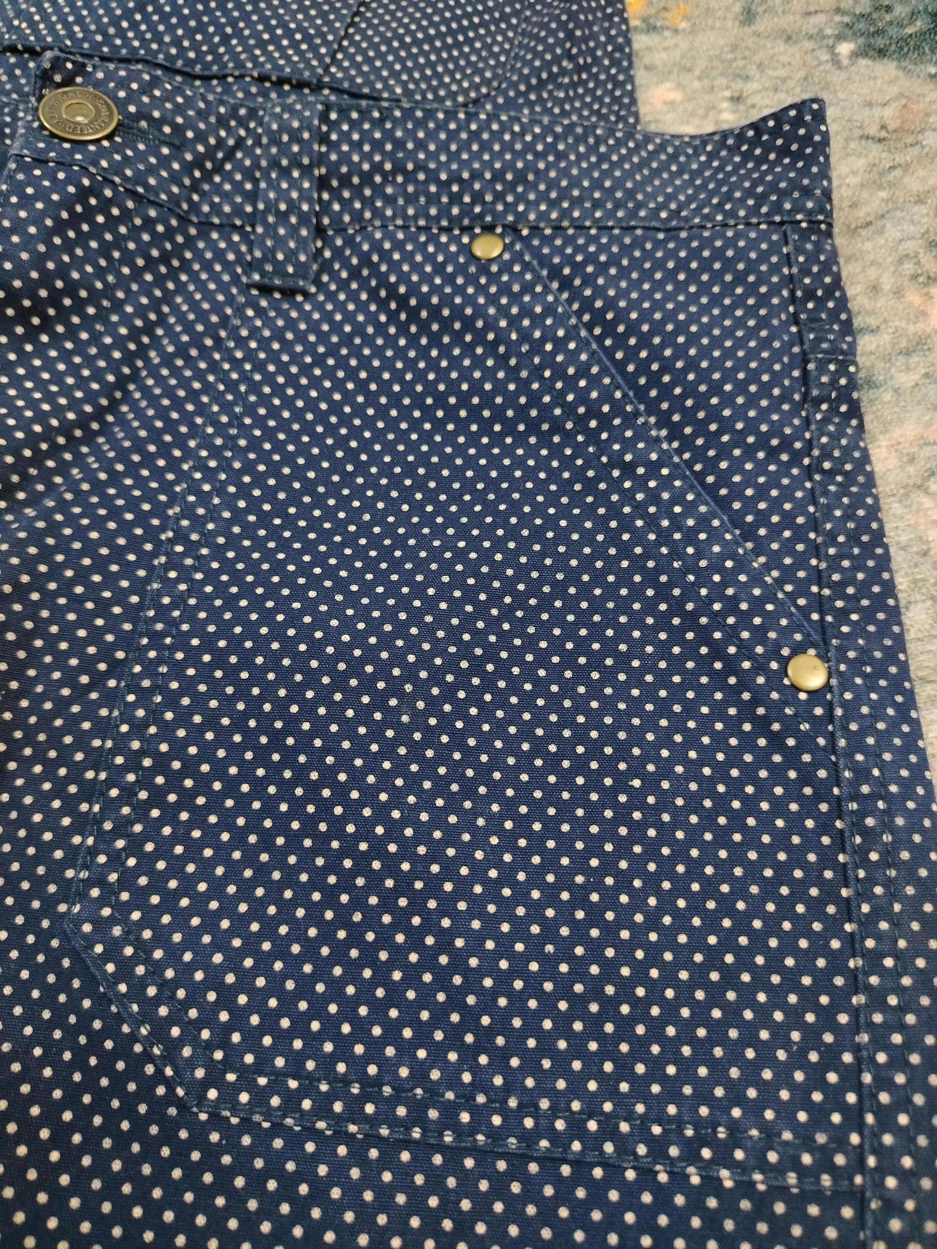 Grailed Raw Edge polkadot overall Size 34" / US 12 / IT 48 - 8 Thumbnail