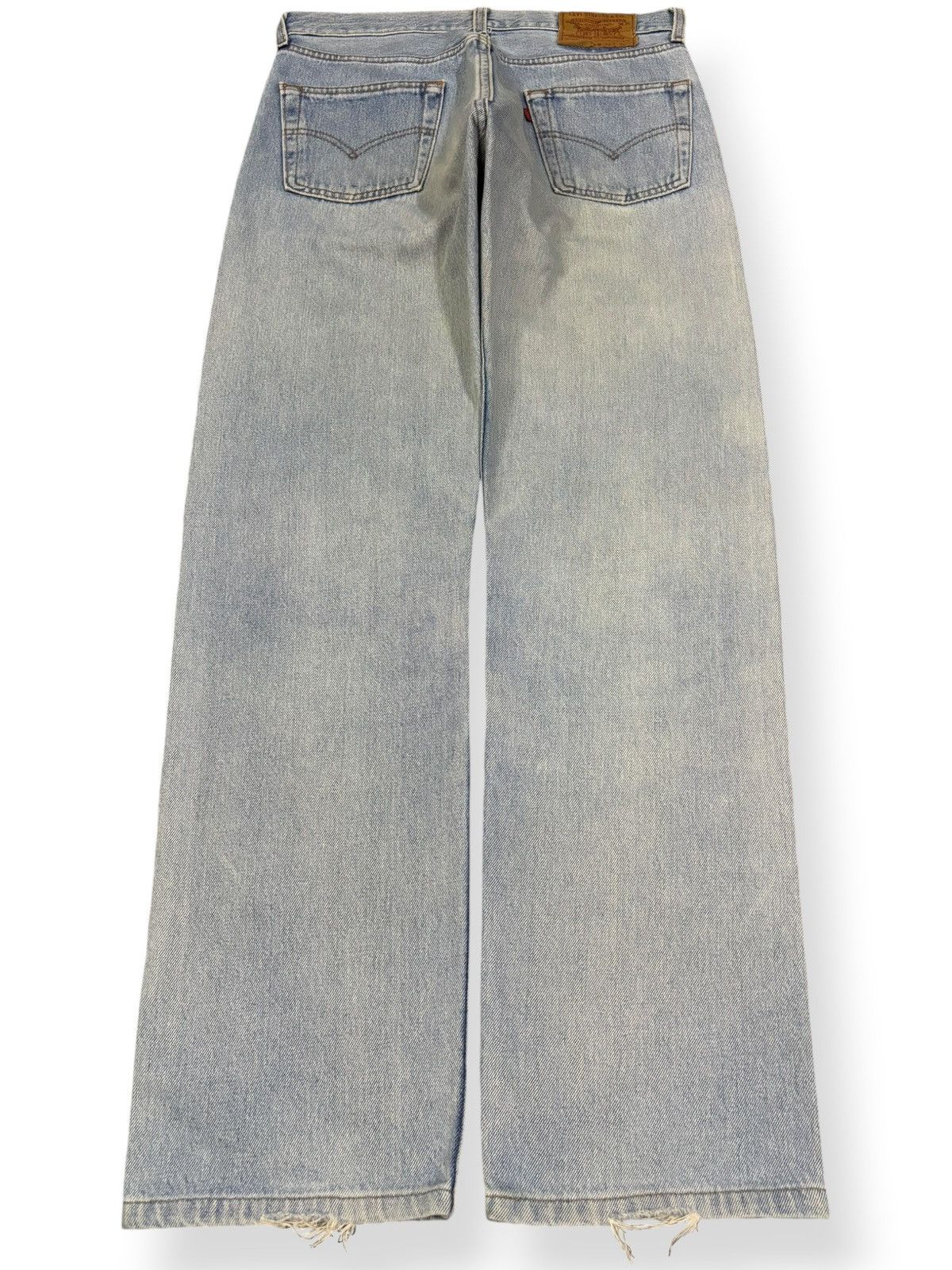 Levi's Vintage 90s Levis 501 Faded Regular Fit Distressed Jeans Size US 30 / EU 46 - 2 Thumbnail