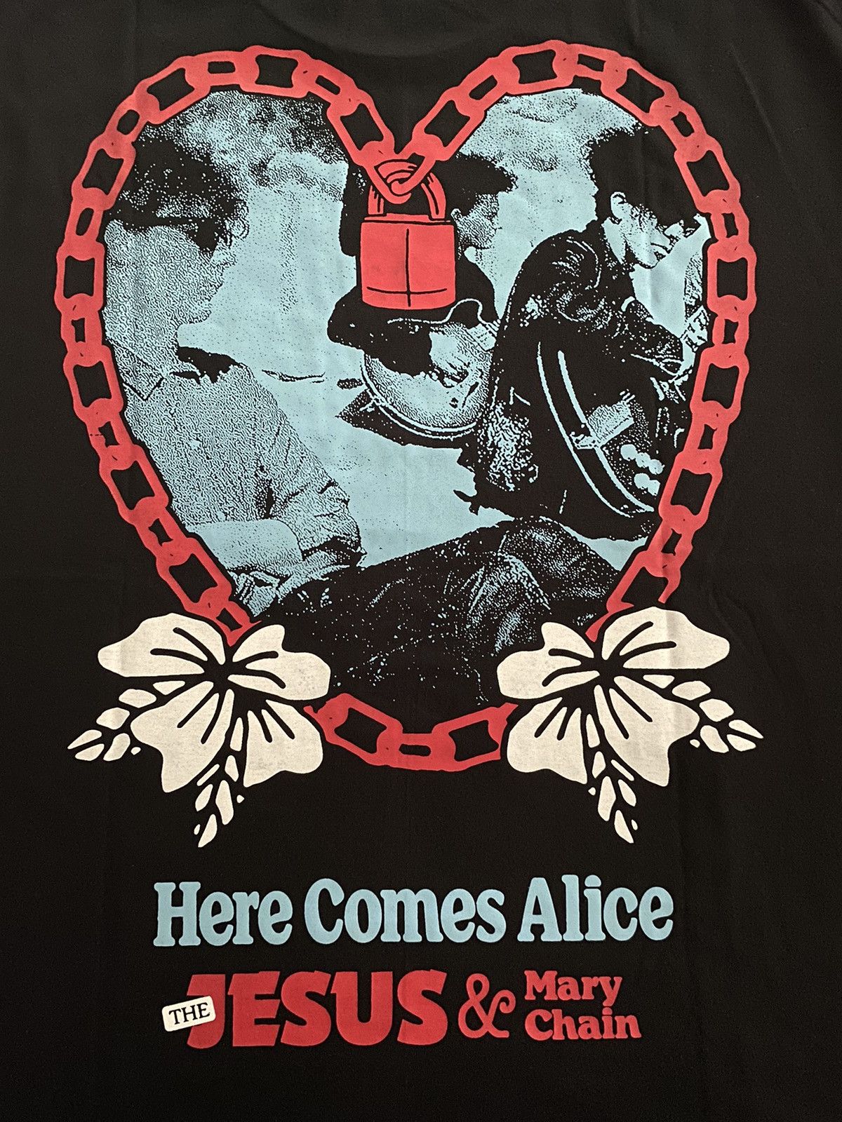 Band Tees × Vintage 🔥RARE🔥The Jesus and Marry Chain Here Comes Alice Boot Tee Size US L / EU 52-54 / 3 - 4 Thumbnail