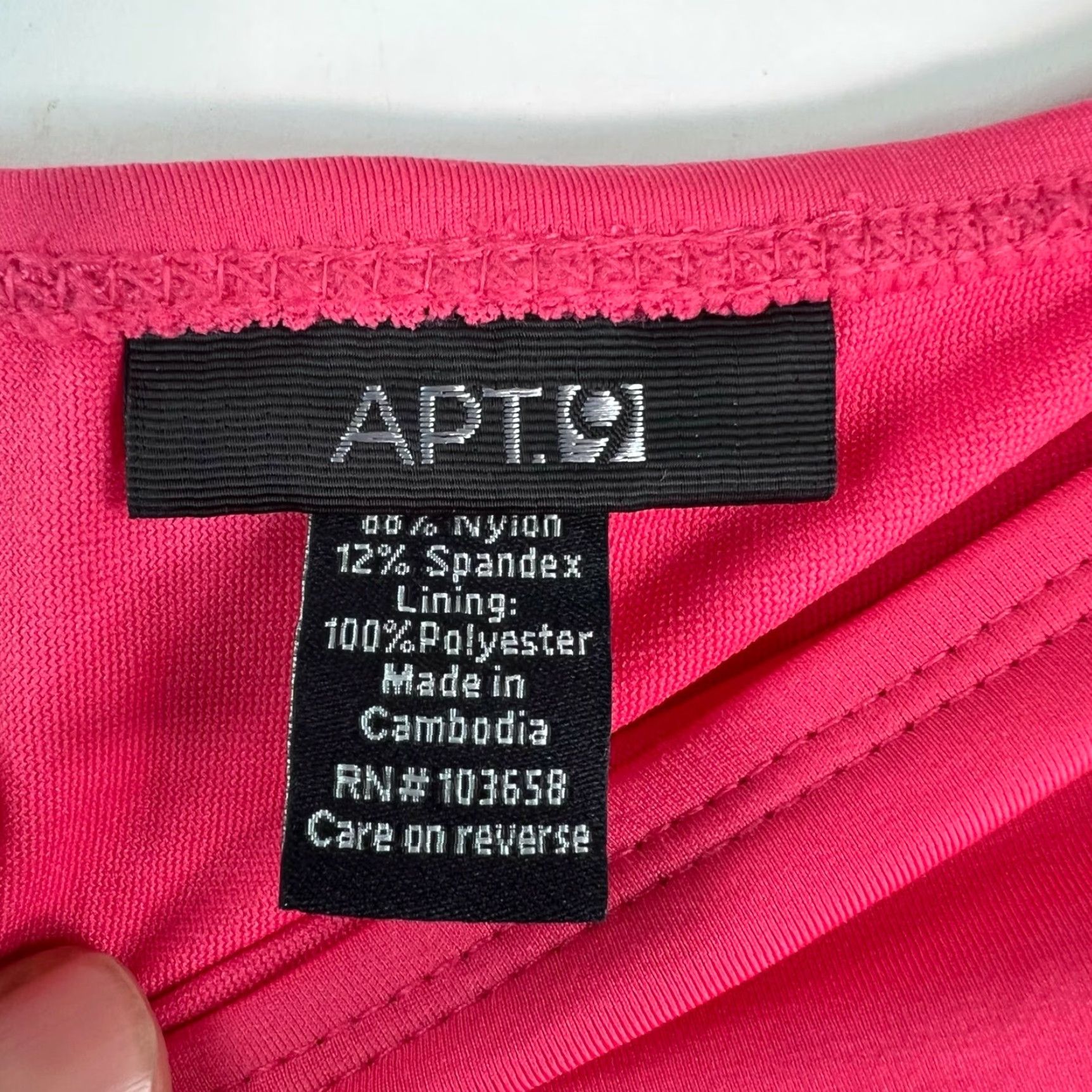 Apt. 9 VINTAGE Apt. 9 Bikini Bottom Size 14 Women’s Swimwear Pink Hipster Solid | Beach Pool Fashion Size 36" / US 14 / IT 50 - 4 Thumbnail