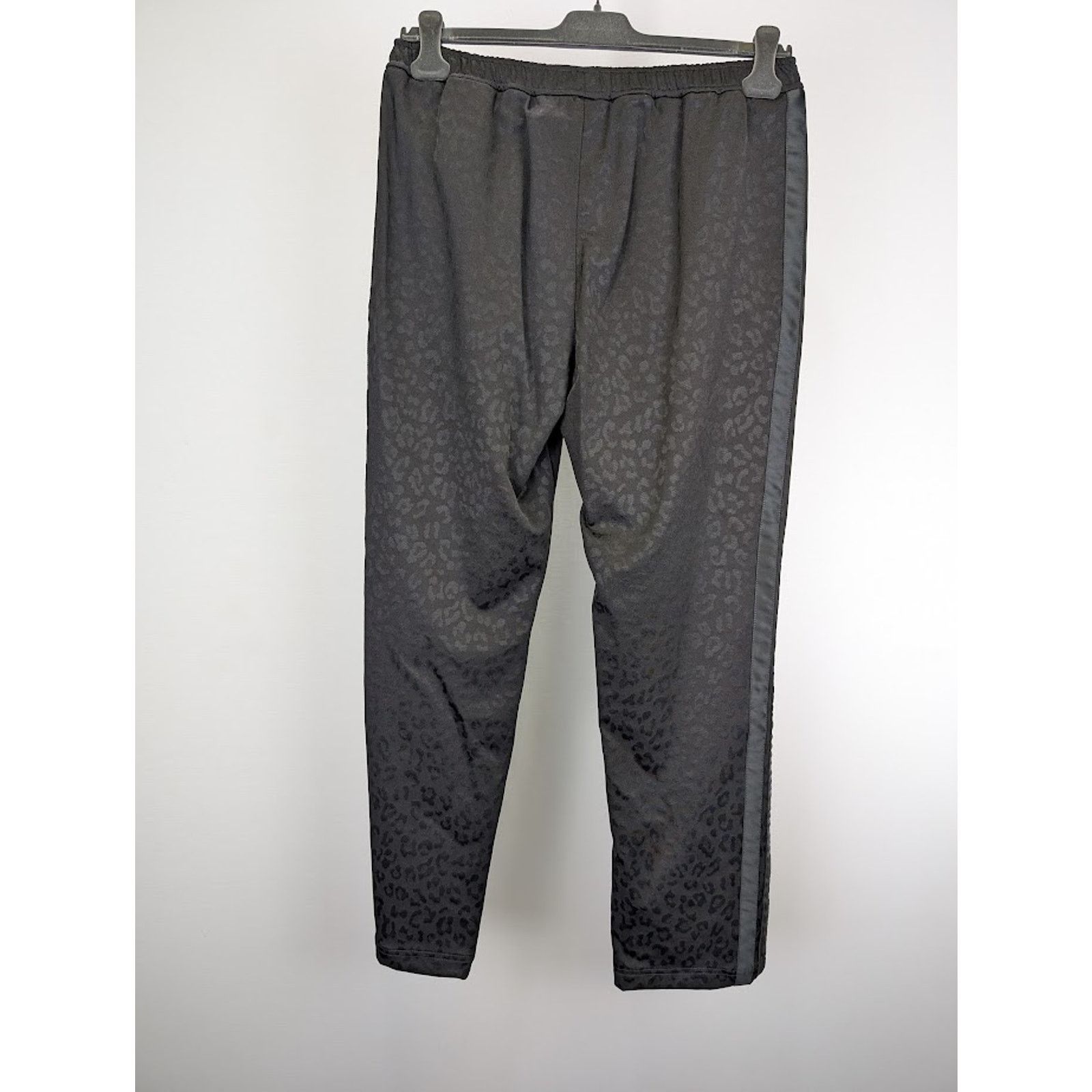 Palm Angels o1rshd1 Tuxedo Leopard Track Pants in Black White Size US 34 / EU 50 - 12 Thumbnail