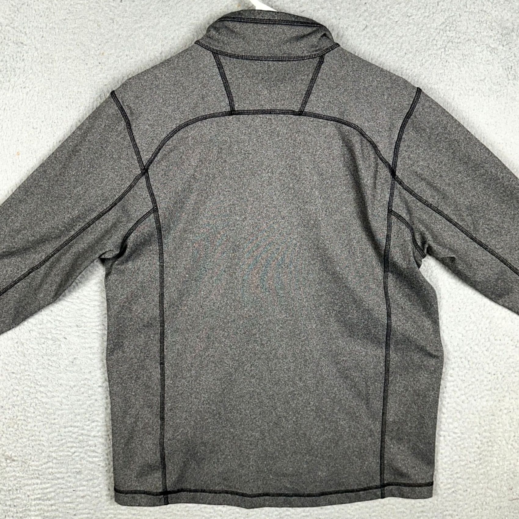 The North Face The North Face Sweatshirt Mens M Gray Quarter Zip Pullover Hiking Outdoor Collection Size US M / EU 48-50 / 2 - 2 Thumbnail