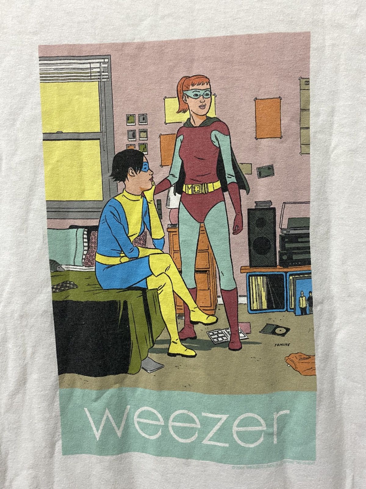 Band Tees Vintage 2001 Weezer Japan Tour shirt grunge band indie Size US M / EU 48-50 / 2 - 4 Thumbnail