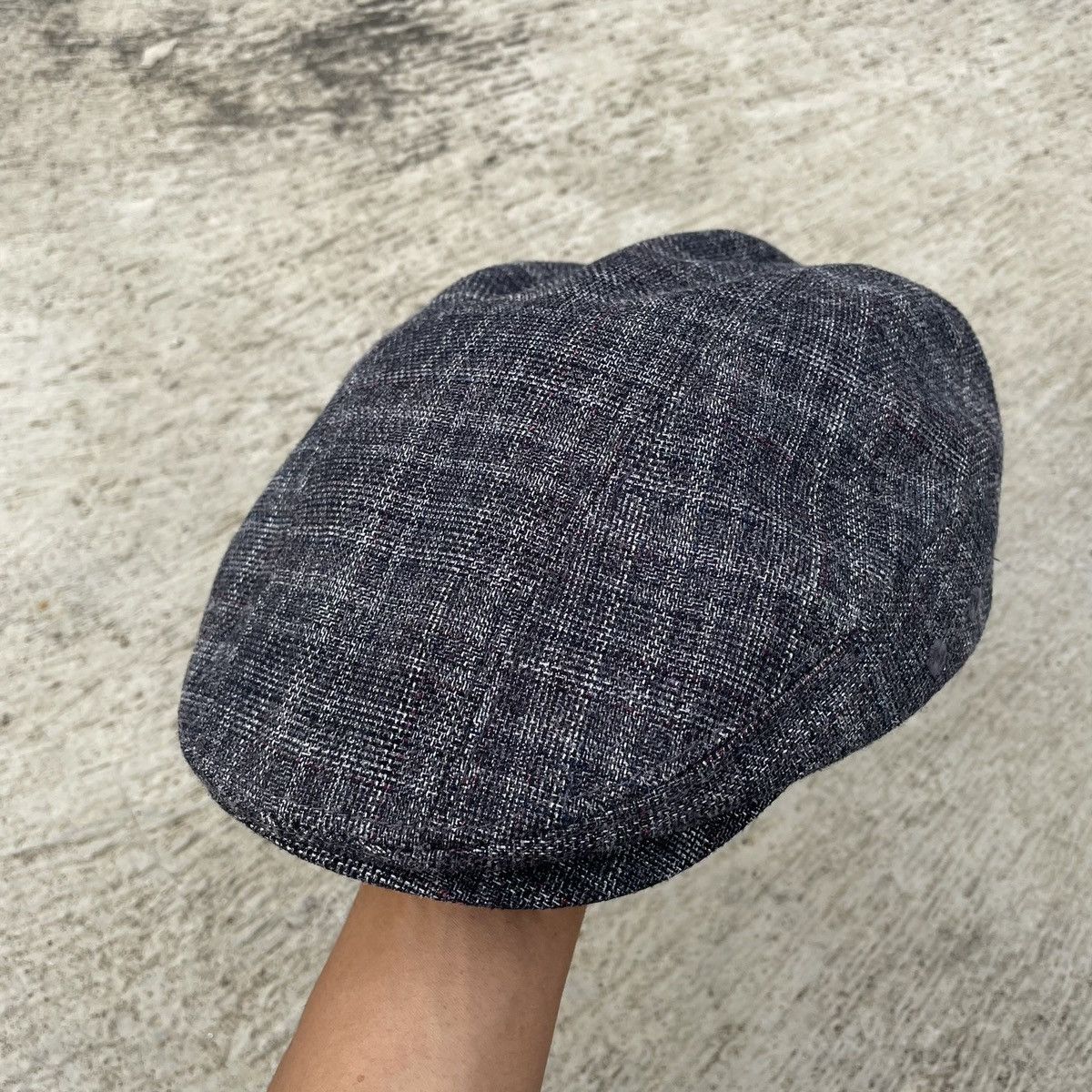 Tartan flat cap by bear size L
