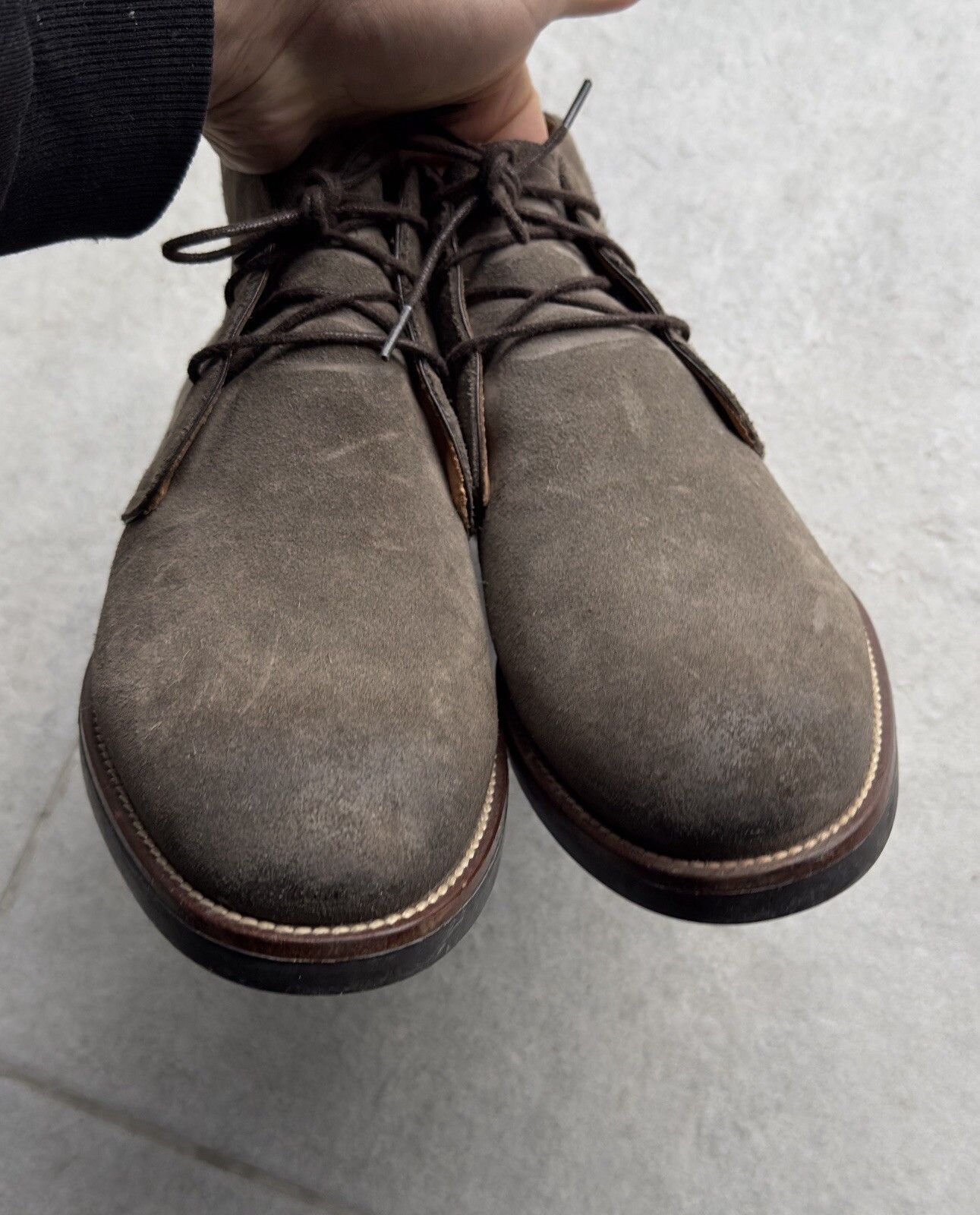 Massimo Dutti Massimo Dutti Suede Mens Brogue Oxford Boots size 41 Size US 8 / EU 41 - 9 Thumbnail