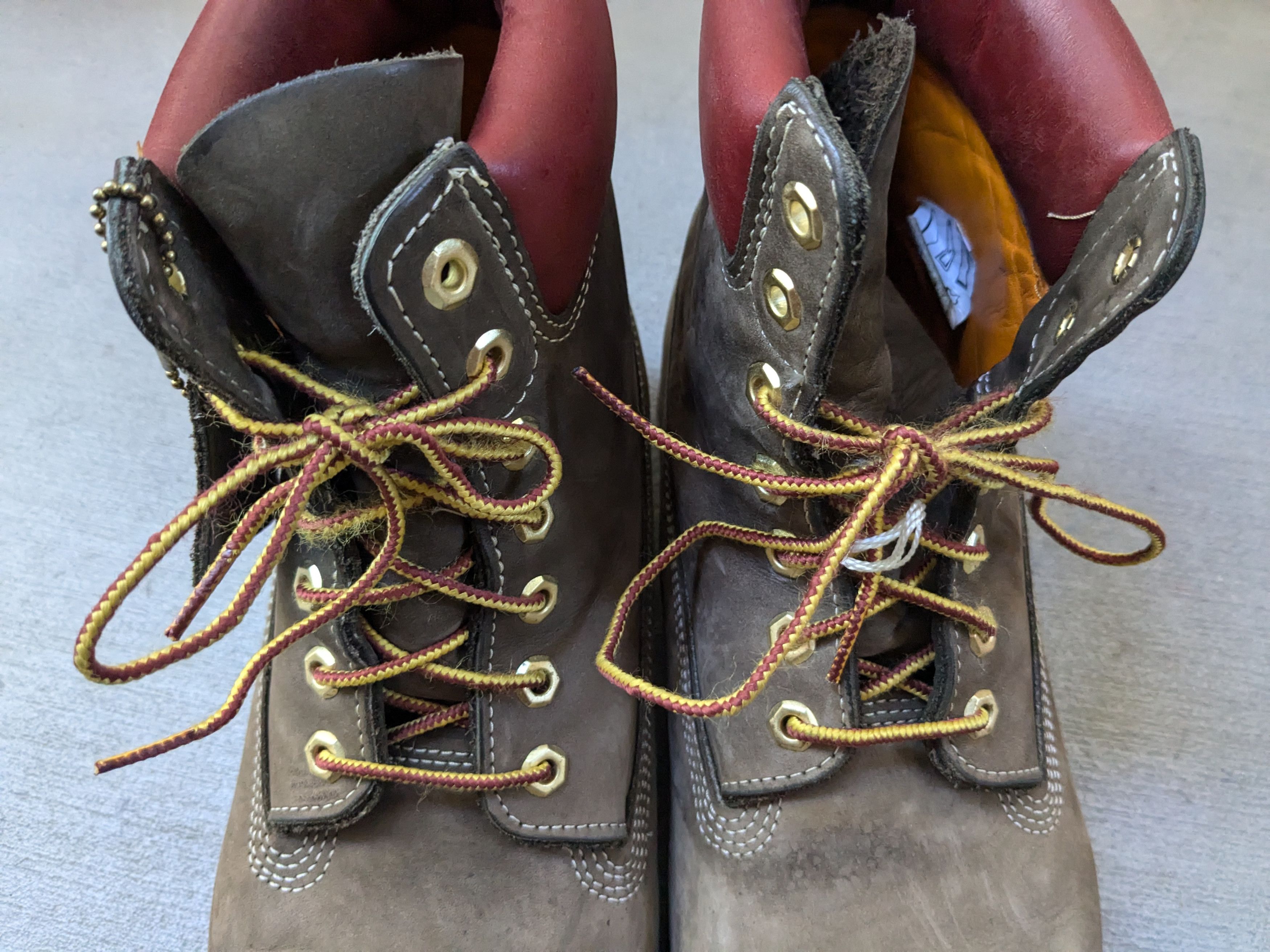Timberland Timberland Boots Brown 11.5 Suede Leather Wheat Rubber Size US 11.5 / EU 44-45 - 4 Thumbnail
