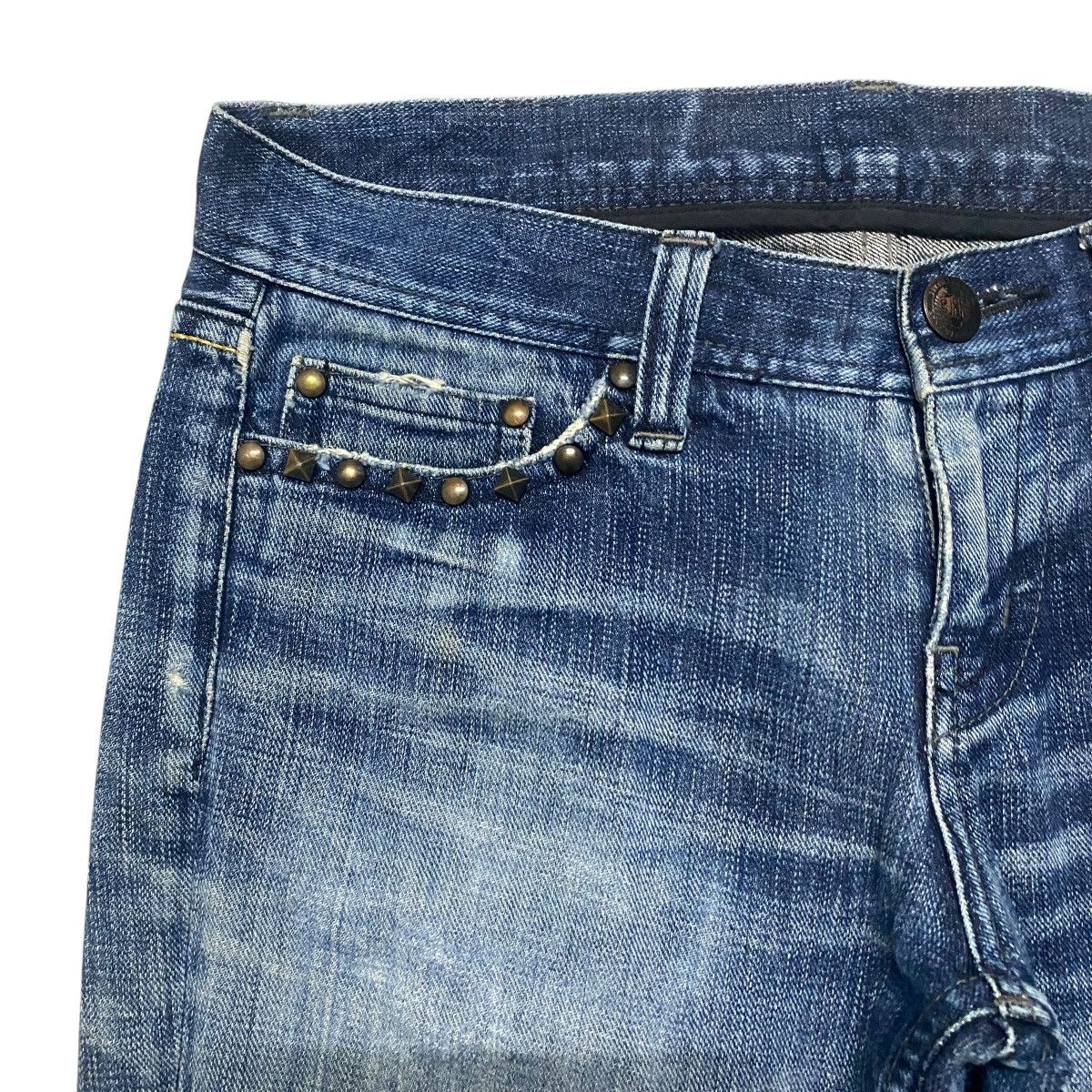 Murder License Murder License Denim Flare Jeans Low Rise Size US 30 / EU 46 - 4 Thumbnail