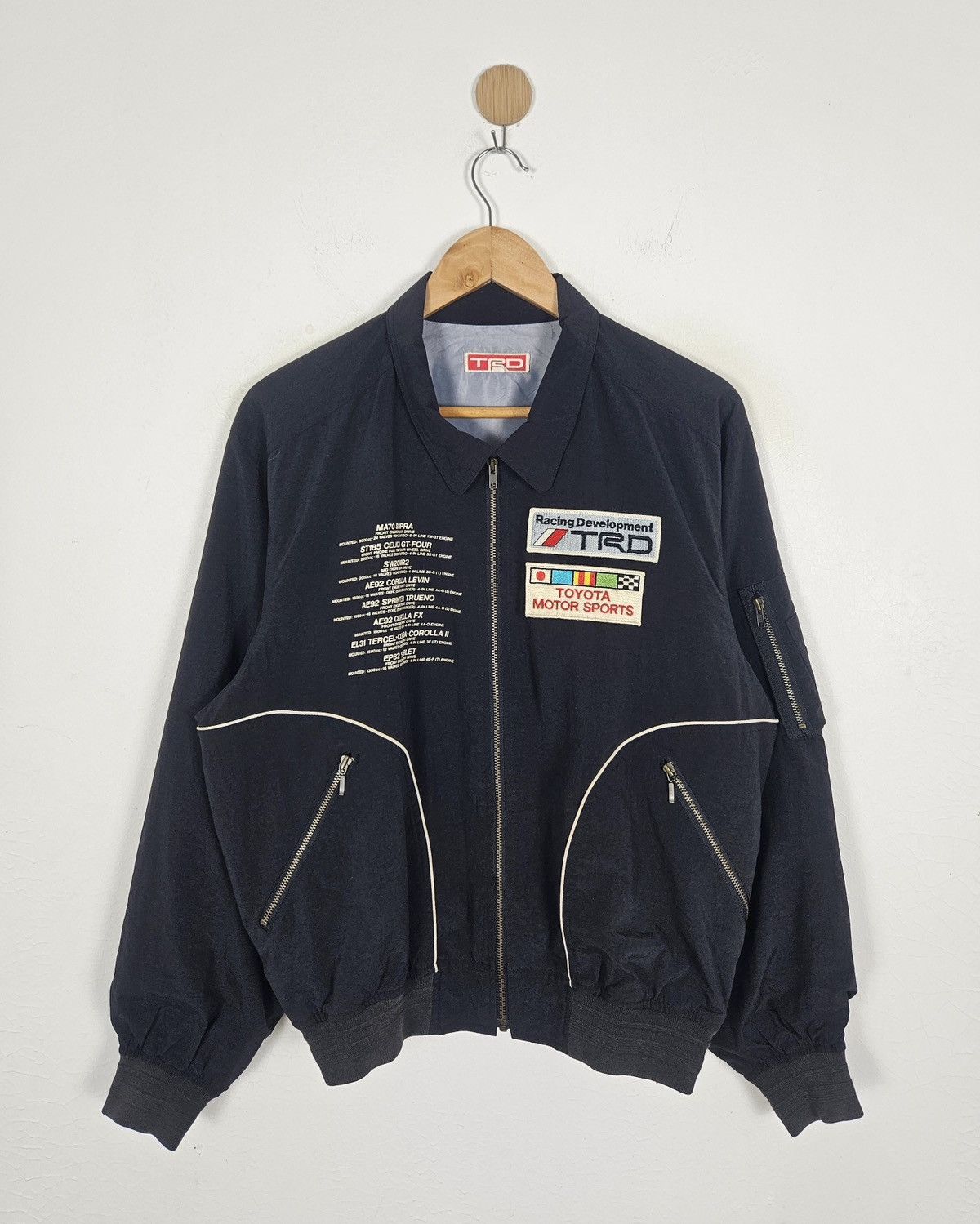 Honda Vintage Toyota Motor Sports Racing Development TRD Jacket Size US M / EU 48-50 / 2 - 1 Thumbnail