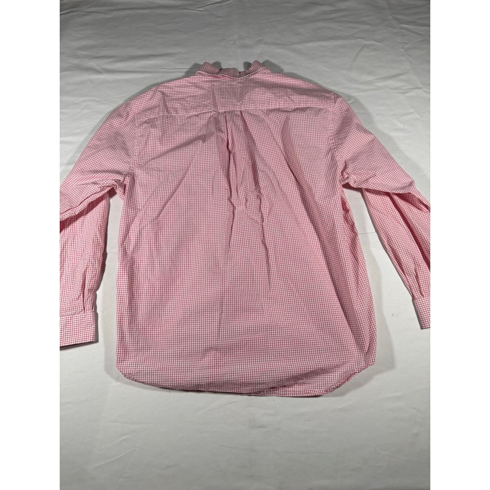 Vineyard Vines Vineyard Vines Classic Whale Shirt Mens L Pink Plaid Button Size US L / EU 52-54 / 3 - 4 Thumbnail