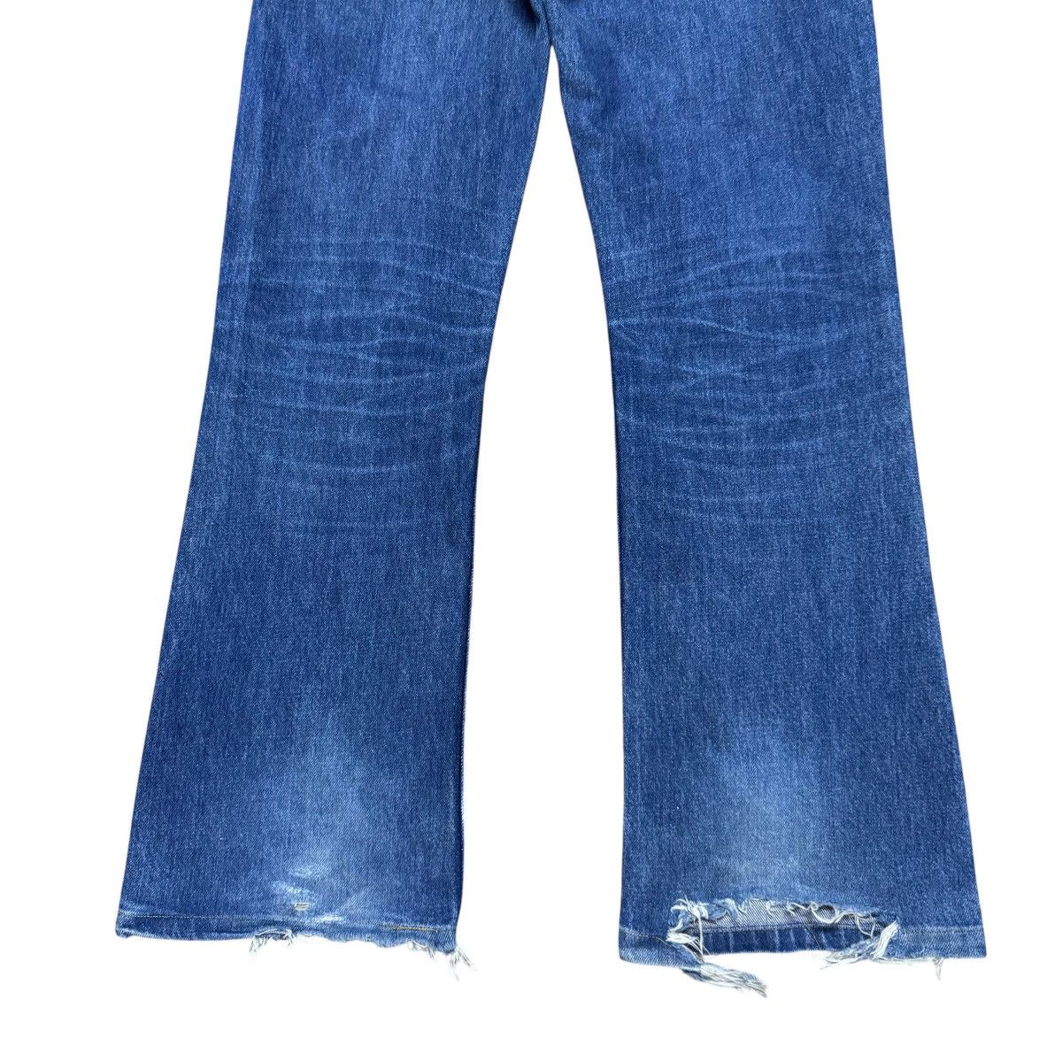Levi's Vintage 90s Levis 517 Distressed Denim Flare Jeans Size US 31 - 13 Thumbnail
