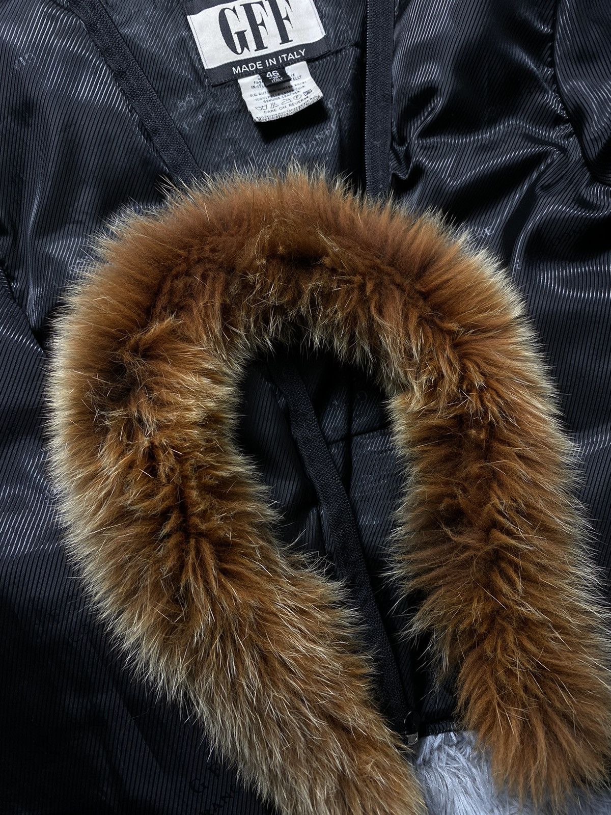GF Ferre Gianfranco Ferre GF Ferre Leather Jacket with Genuine Fur Size L / US 10 / IT 46 - 3 Thumbnail