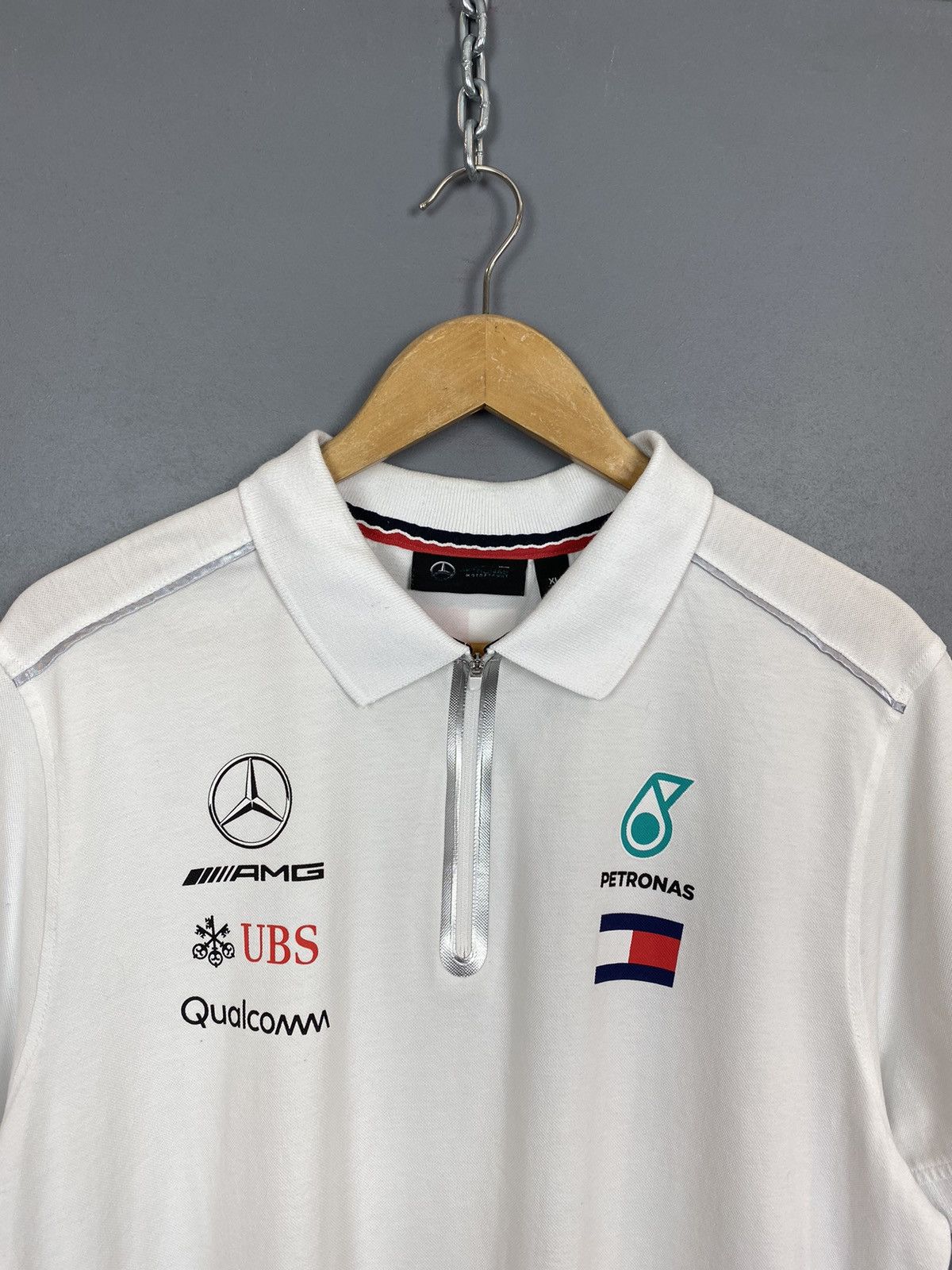 Mercedes-Benz Mercedes AMG Petronas F1 Team Polo Shirt Size XL White Top Size US XL / EU 56 / 4 - 2 Thumbnail