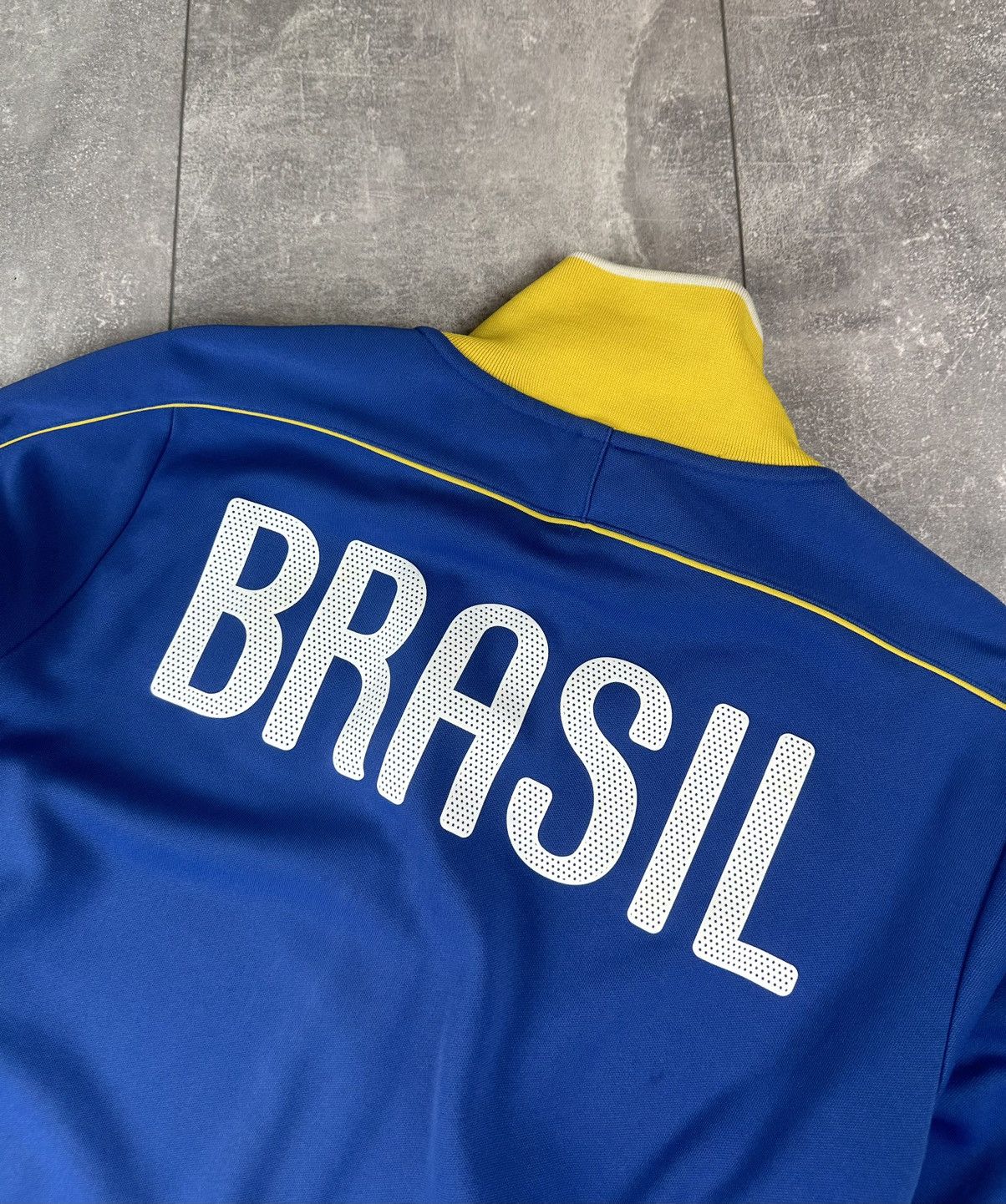 Nike Nike Brazil National Team 2010/11 Football Track-Top Jacket Size US M / EU 48-50 / 2 - 18 Thumbnail