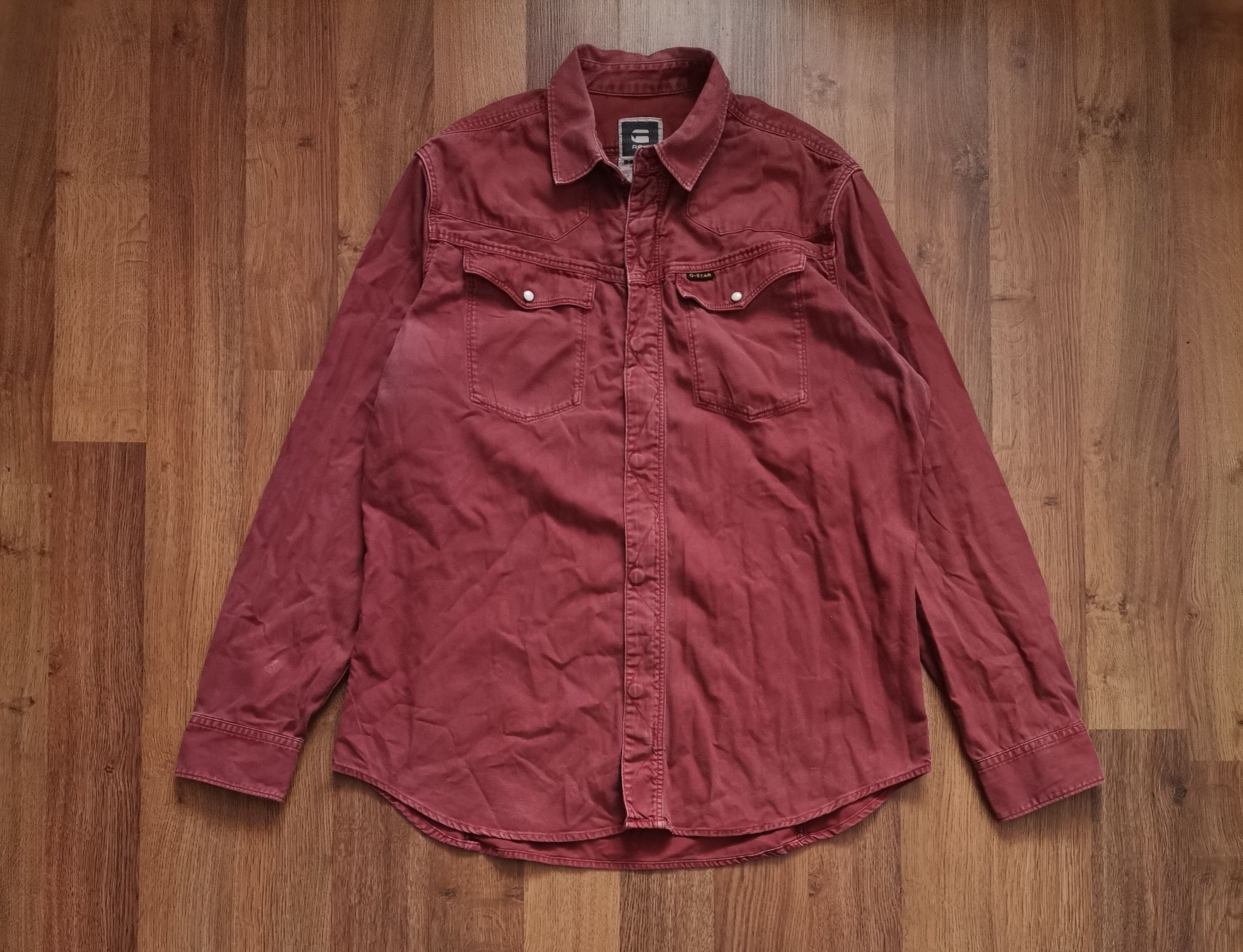 G-Star G-Star Raw Denim Shirt Size US XXL / EU 58 / 5 - 1 Thumbnail