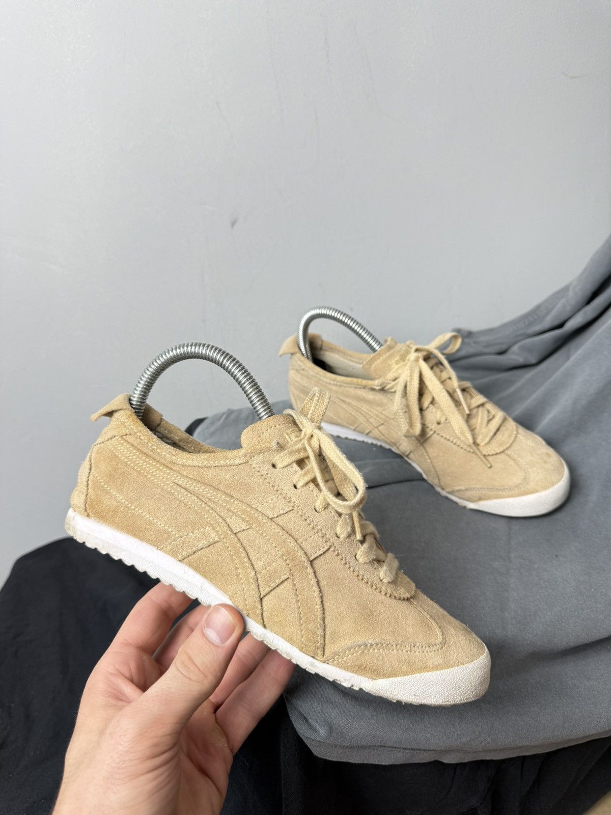Asics Rare! Onitsuka Tiger Style Suede Asics Sneakers Mexico 66 Size US 6.5 / IT 36.5 - 5 Thumbnail