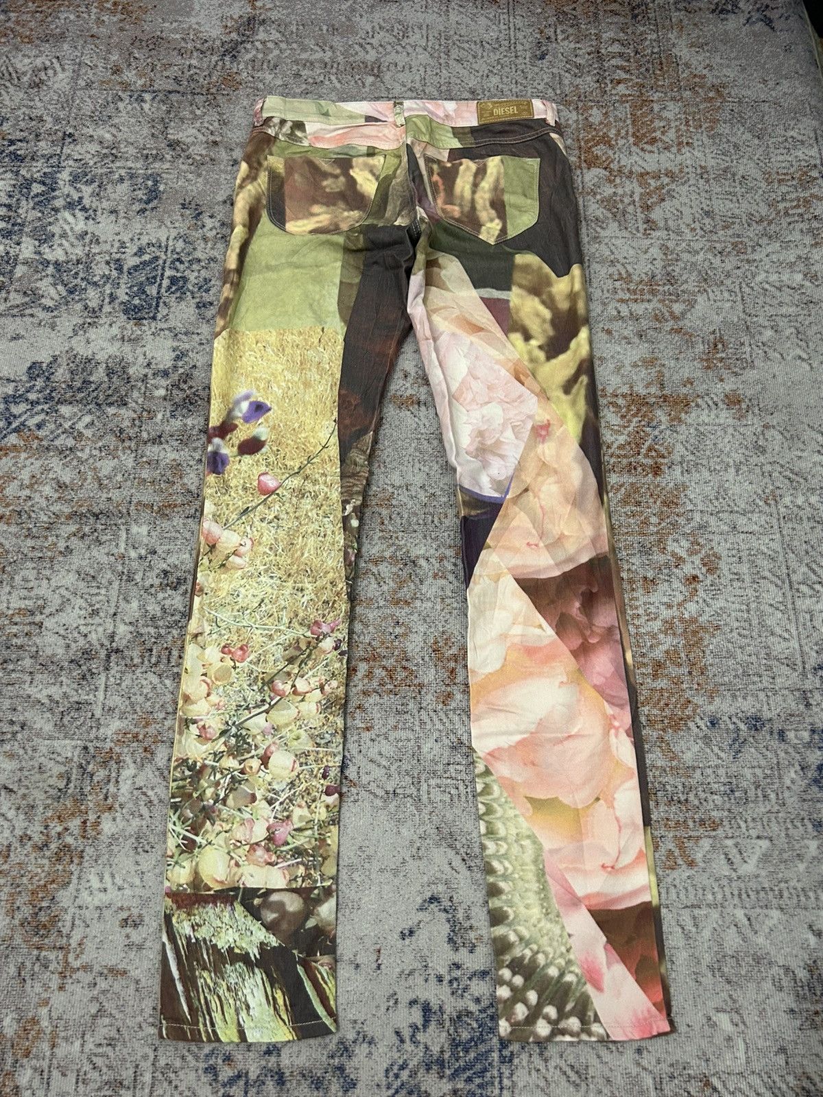 Diesel Diesel Livier-SP Super Slim Low Pants All Over Print Size US 30 / EU 46 - 5 Thumbnail