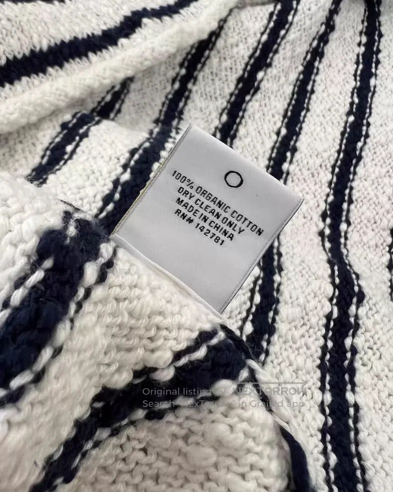 Aime Leon Dore Aime Leon Dore Organic Cotton Collar Striped Turn-up Sweat Size US M / EU 48-50 / 2 - 6 Thumbnail
