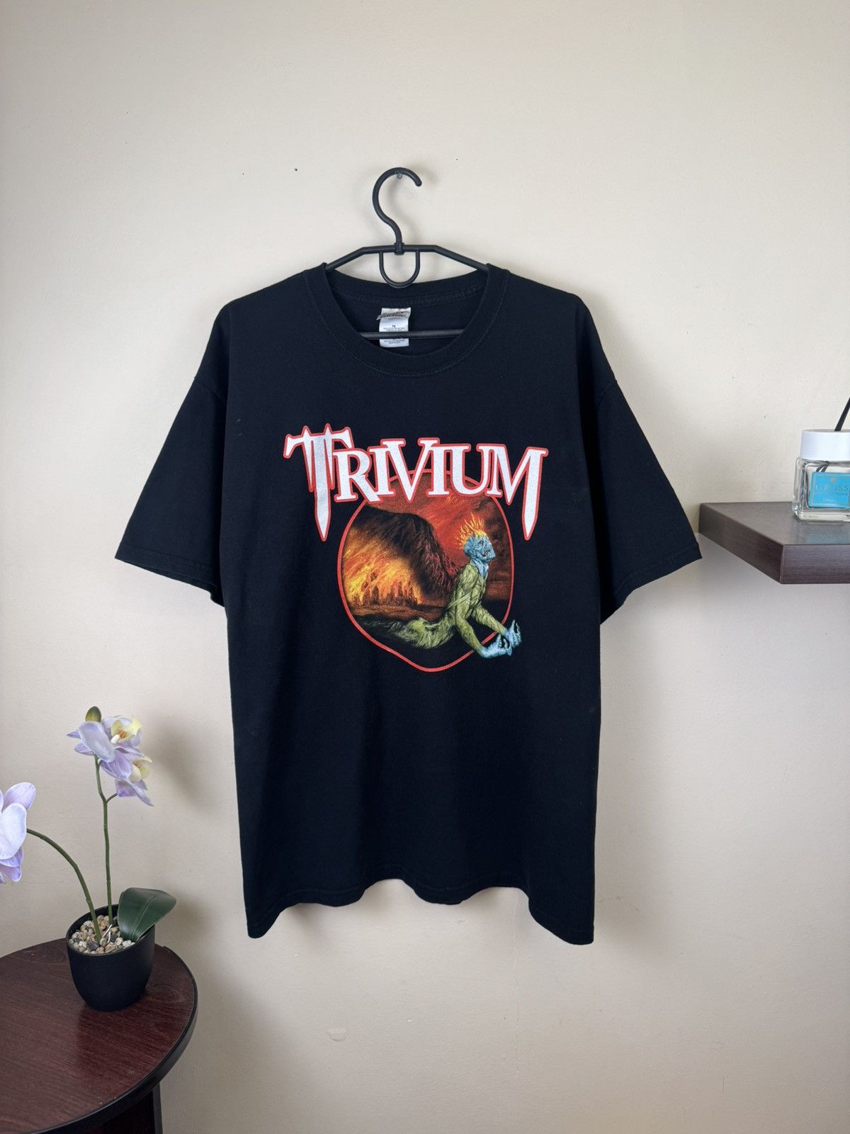 Other Vintage Trivium T shirt 2005 Ascendancy Rock Band Black XL Size US XL / EU 56 / 4 - 1 Thumbnail