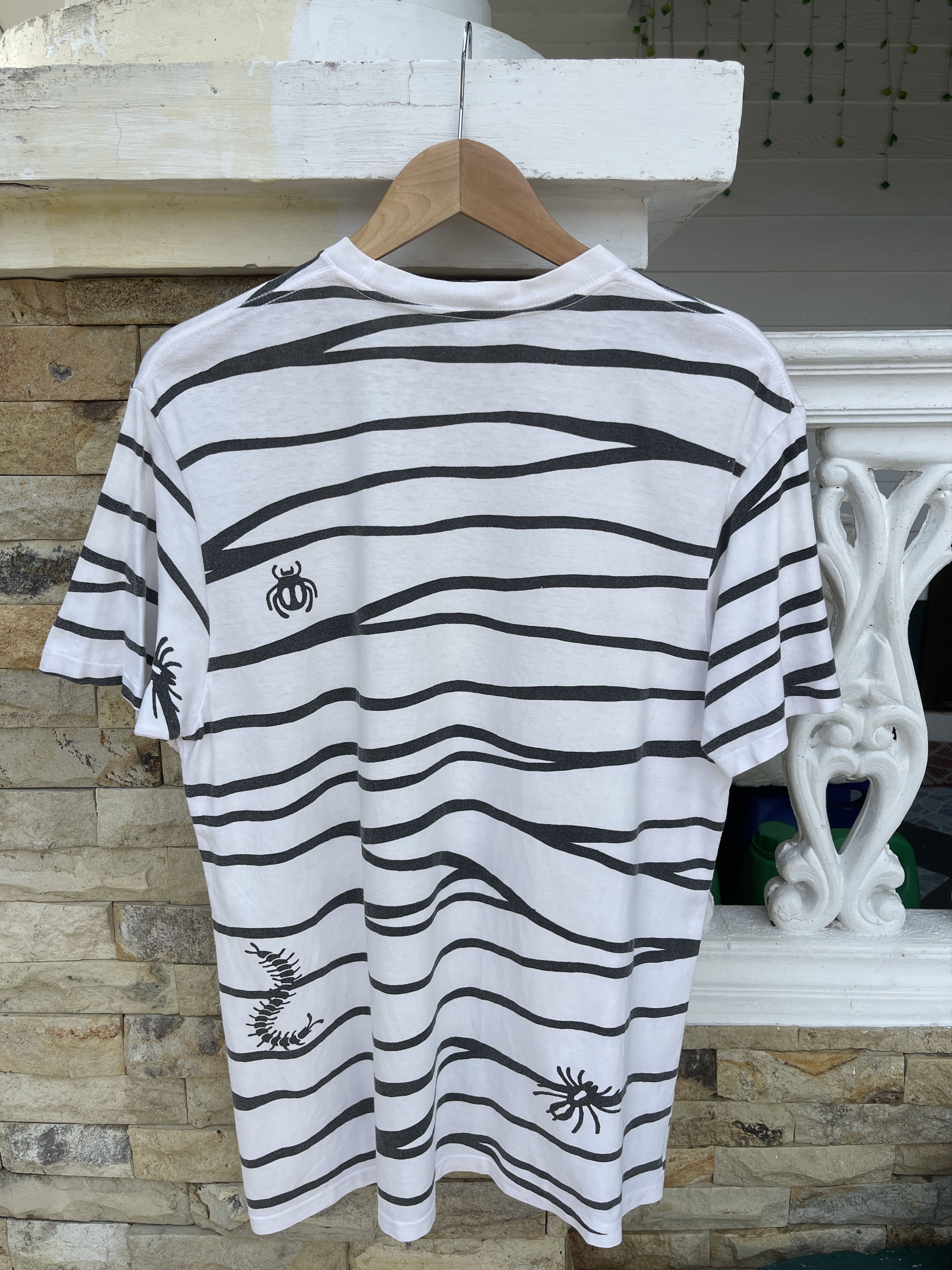 Vintage Last Drop🔥Rare🔥Vintage Rat Land Japan Striped T-Shirt Size US L / EU 52-54 / 3 - 3 Thumbnail