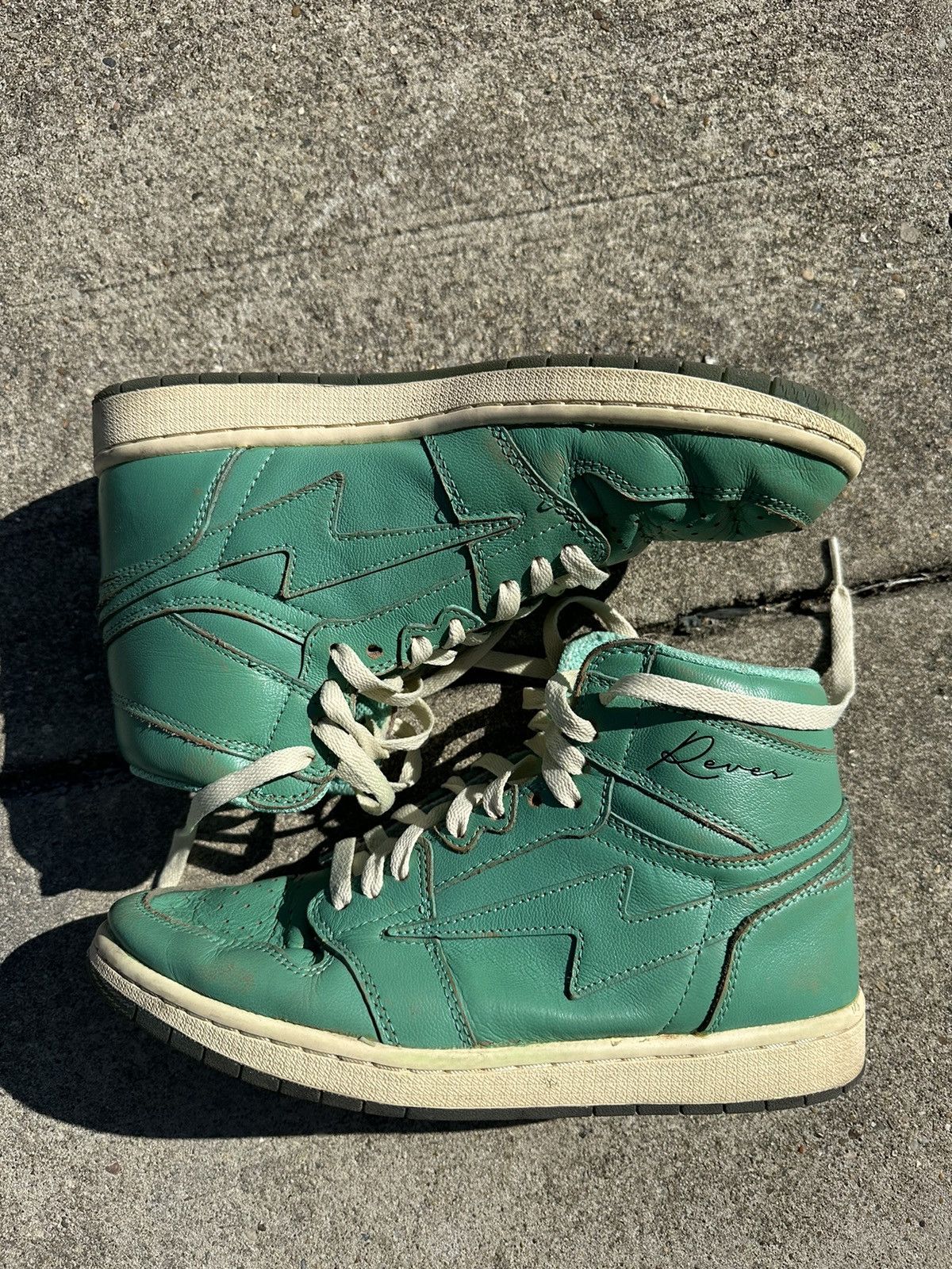 Reves Paris Reves Paris Sport KIY 85 Hi - Liberty Green / Ivory Size US 8.5 / EU 41-42 - 2 Thumbnail