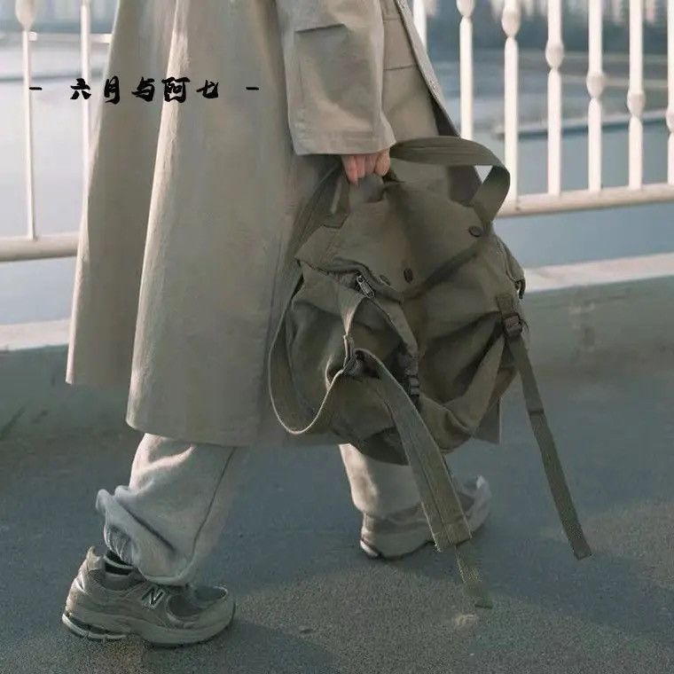 Japanese Brand × Vintage Utility grunge military messenger shoulder bag Size ONE SIZE - 4 Thumbnail