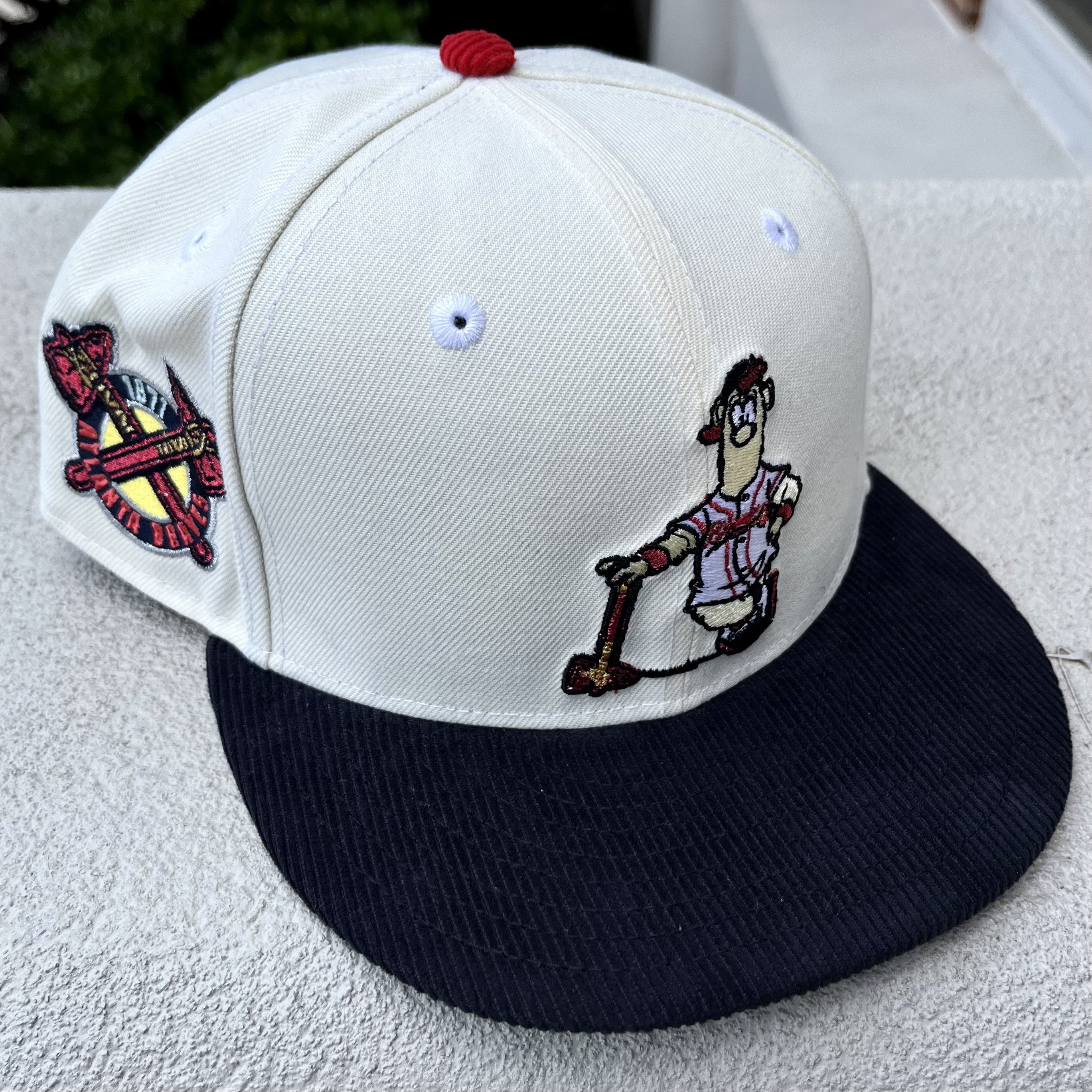 Hat Club × MyFitteds × New Era Atlanta Braves Blooper Mascot Pack MyFitteds Hat 7 1/4 Size ONE SIZE - 1 Thumbnail