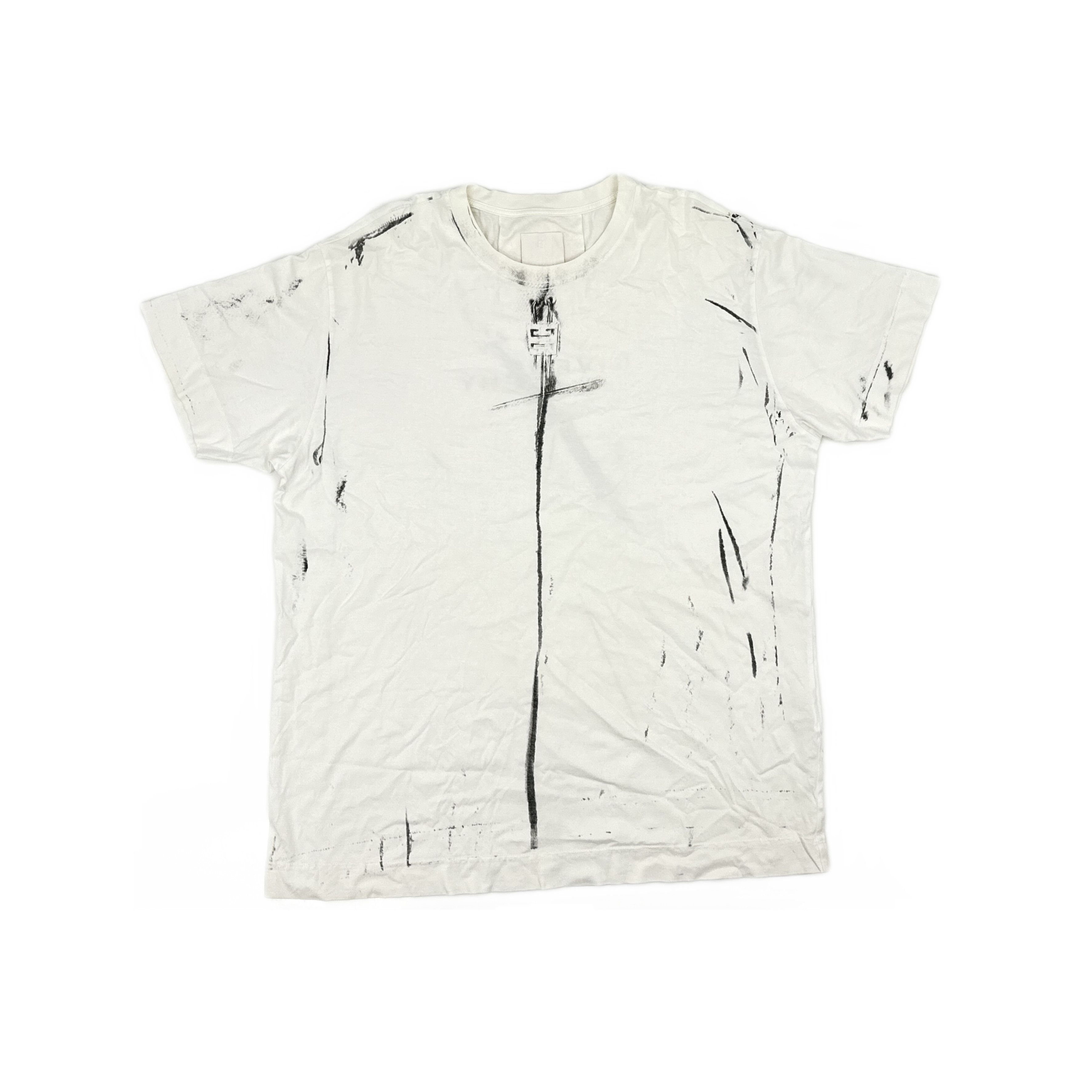 Givenchy Givenchy Ink Print T-Shirt Size M Size US M / EU 48-50 / 2 - 1 Thumbnail