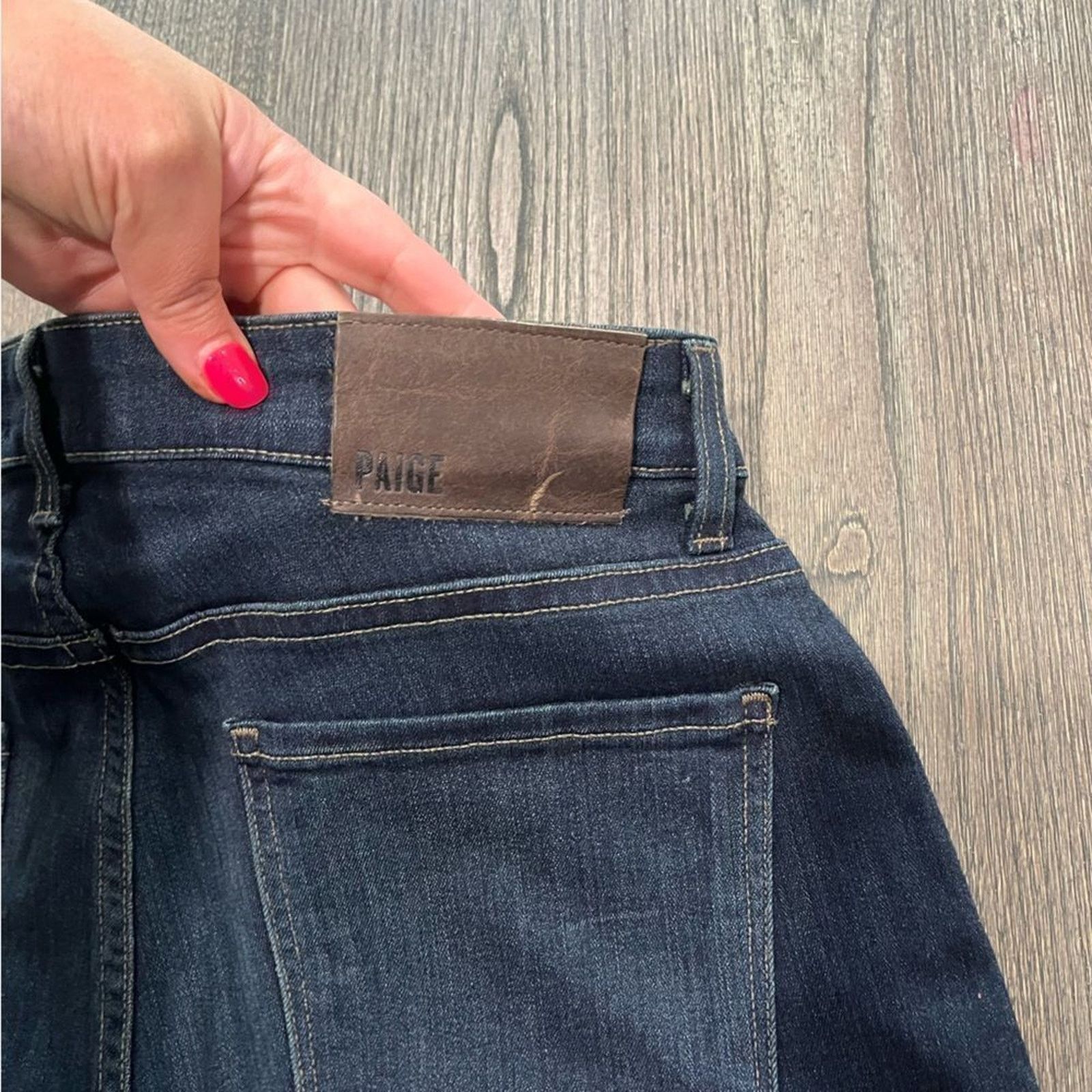Paige Paige Jeans Mens Federal Slim Straight Jeans Cellar Size 30 Size US 30 / EU 46 - 12 Thumbnail