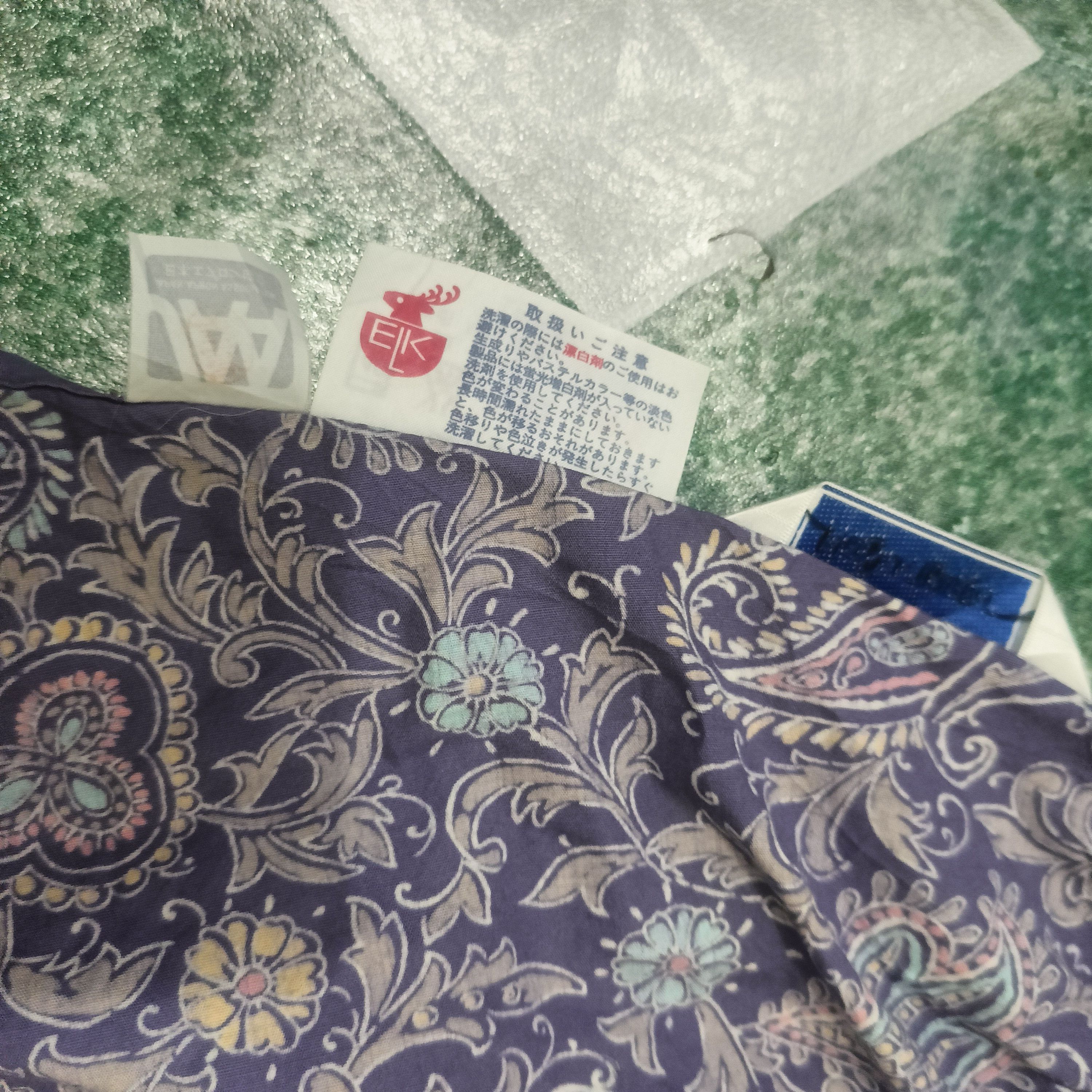 Saint Laurent Paris Rare Vtg YvesSaintLaurent YSL Apron Bandana Design Size ONE SIZE - 10 Thumbnail