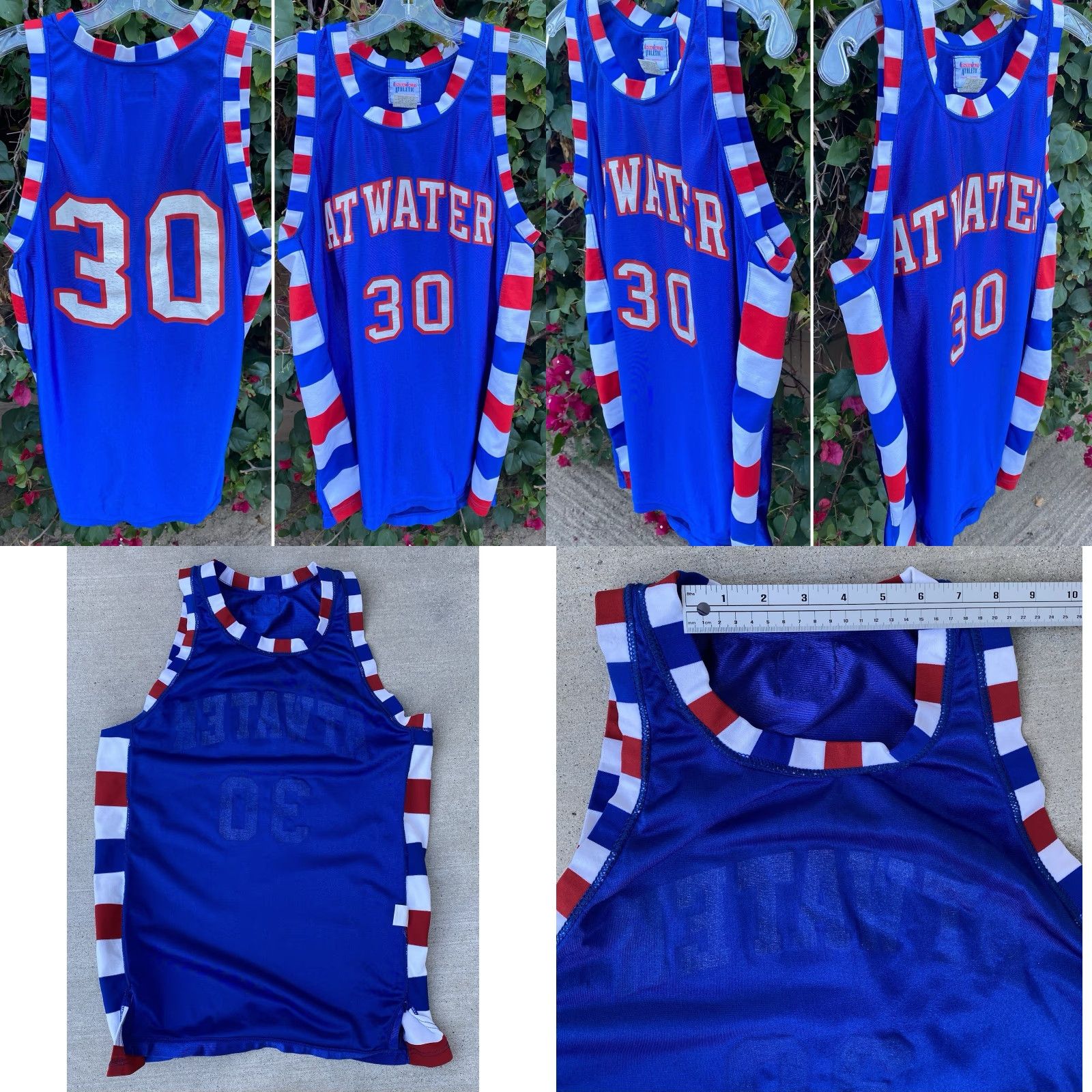 CO VINTAGE Powers Mfg Co Atwater Basketball Jersey 1970s 1980s Union Made Sz 42 Mens Large Jersey Size US XL / EU 56 / 4 - 10 Thumbnail