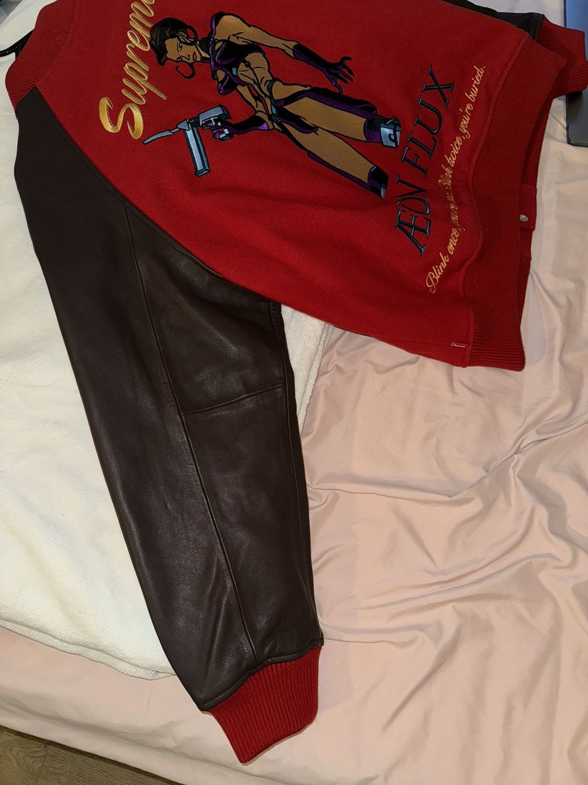 Supreme Supreme AEON Flux Varsity Jacket Size US L / EU 52-54 / 3 - 15 Thumbnail